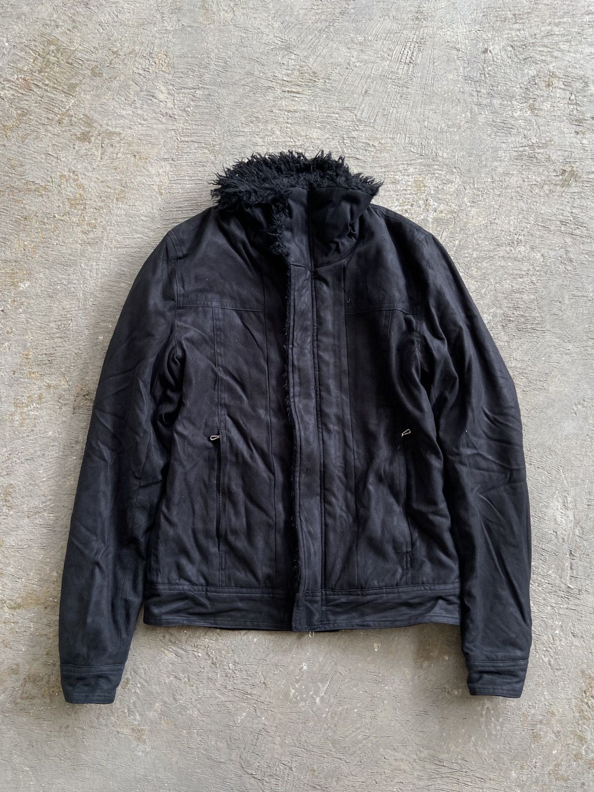 14th Addiction 2000s Paranoid - Vkei Apocalypse Style Trim Fur Jacket Size US M / EU 48-50 / 2 - 1 Thumbnail