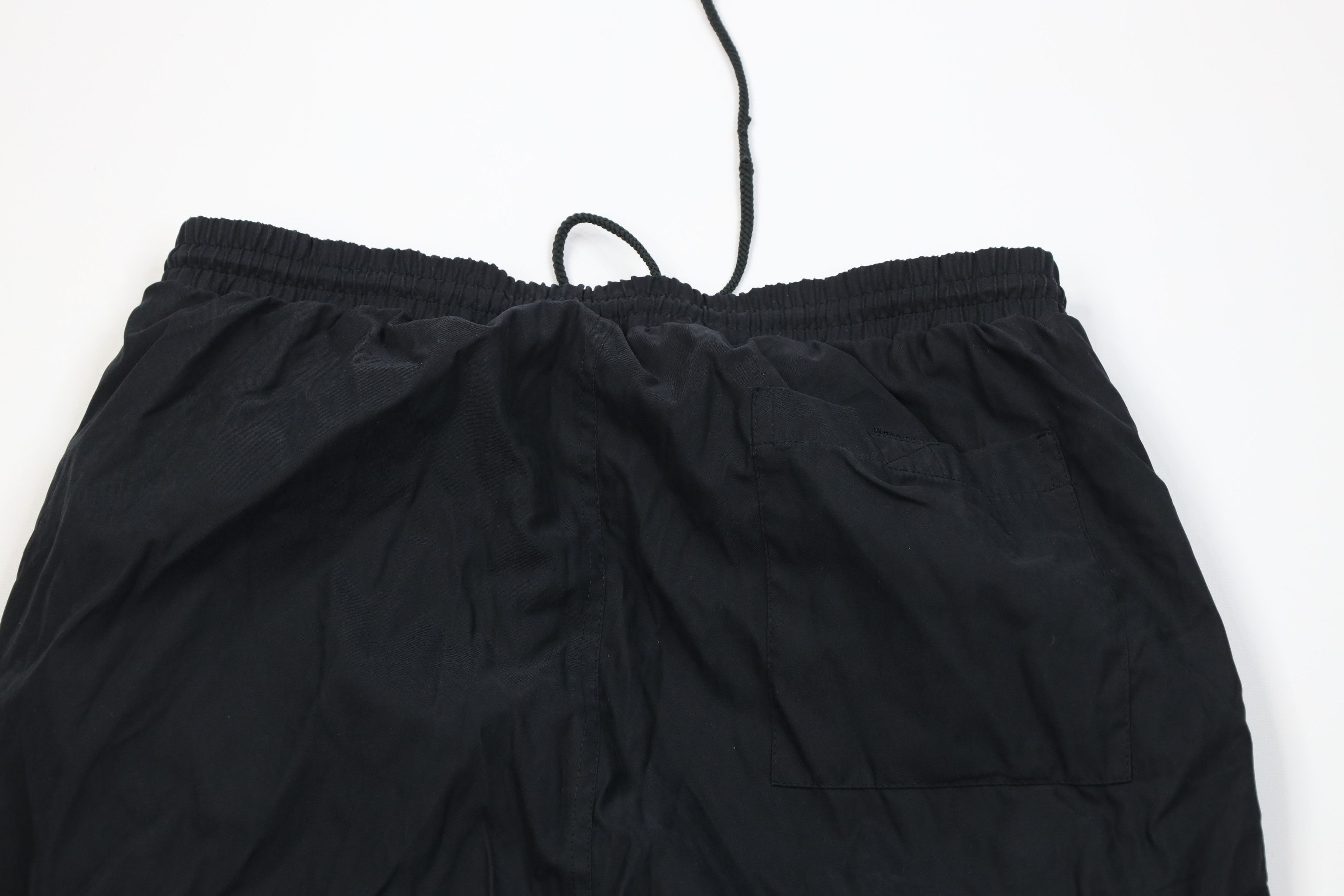 Vintage Vintage 90s Streetwear Lined Microfiber Joggers Pants Black Size US 34 / EU 50 - 11 Thumbnail