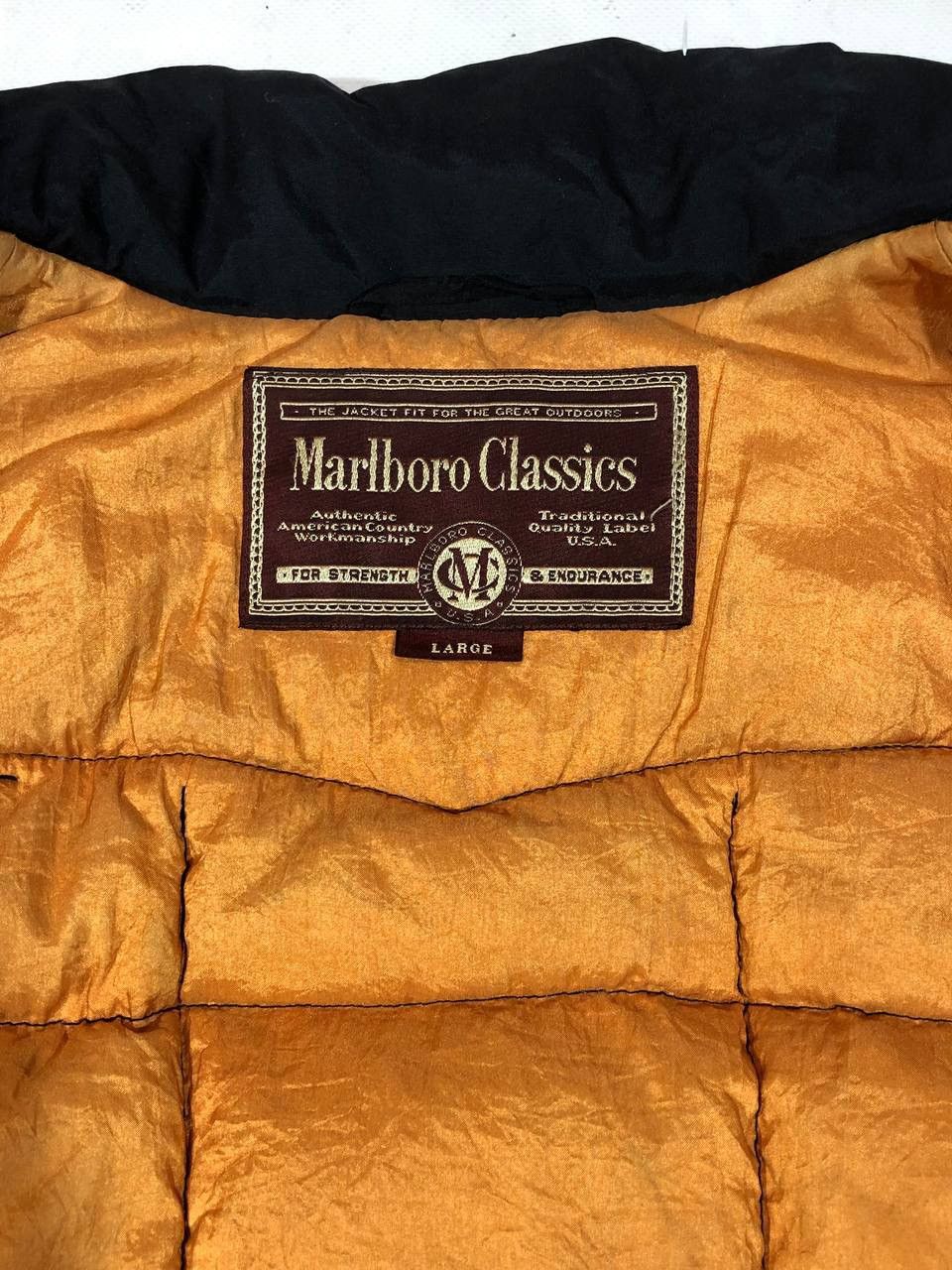 Marlboro Classics × Vintage Marlboro Classics Nylon Jacket Vintage Size US L / EU 52-54 / 3 - 16 Thumbnail