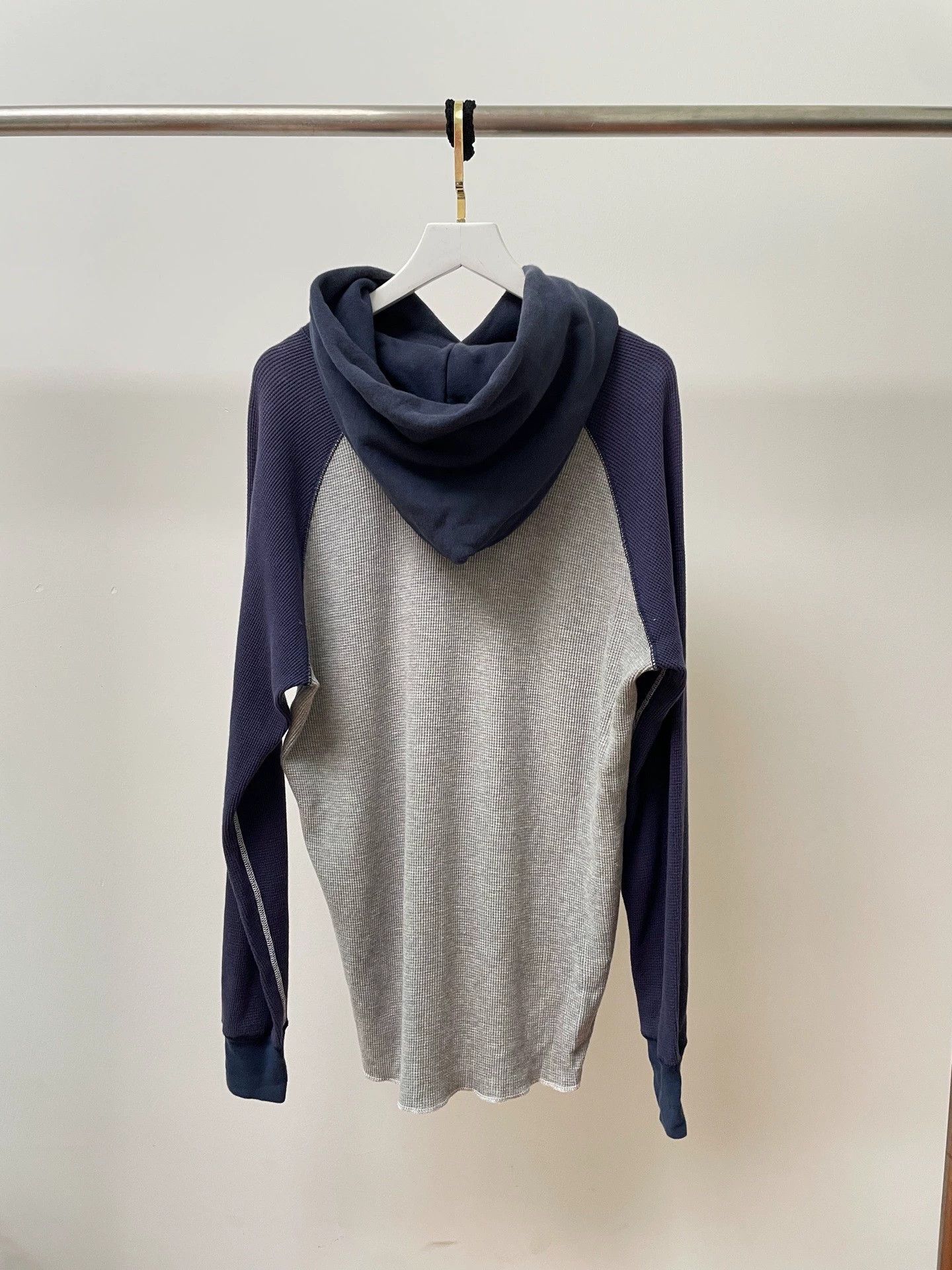 Other Edison Chen x Ganryu Colorblock Hoodie S Gray/Navy Size US S / EU 44-46 / 1 - 2 Thumbnail