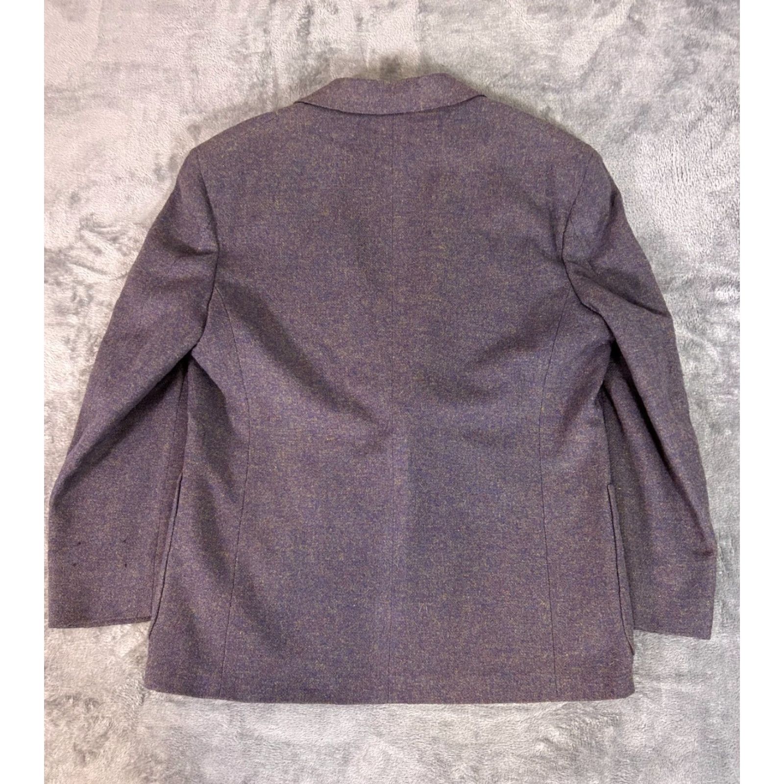 Vintage Strathmore by Anderson-Little Richman Brothers Blazer 48R Wool Tweed Green Men Sport Coat USA Made Size 48R - 7 Thumbnail