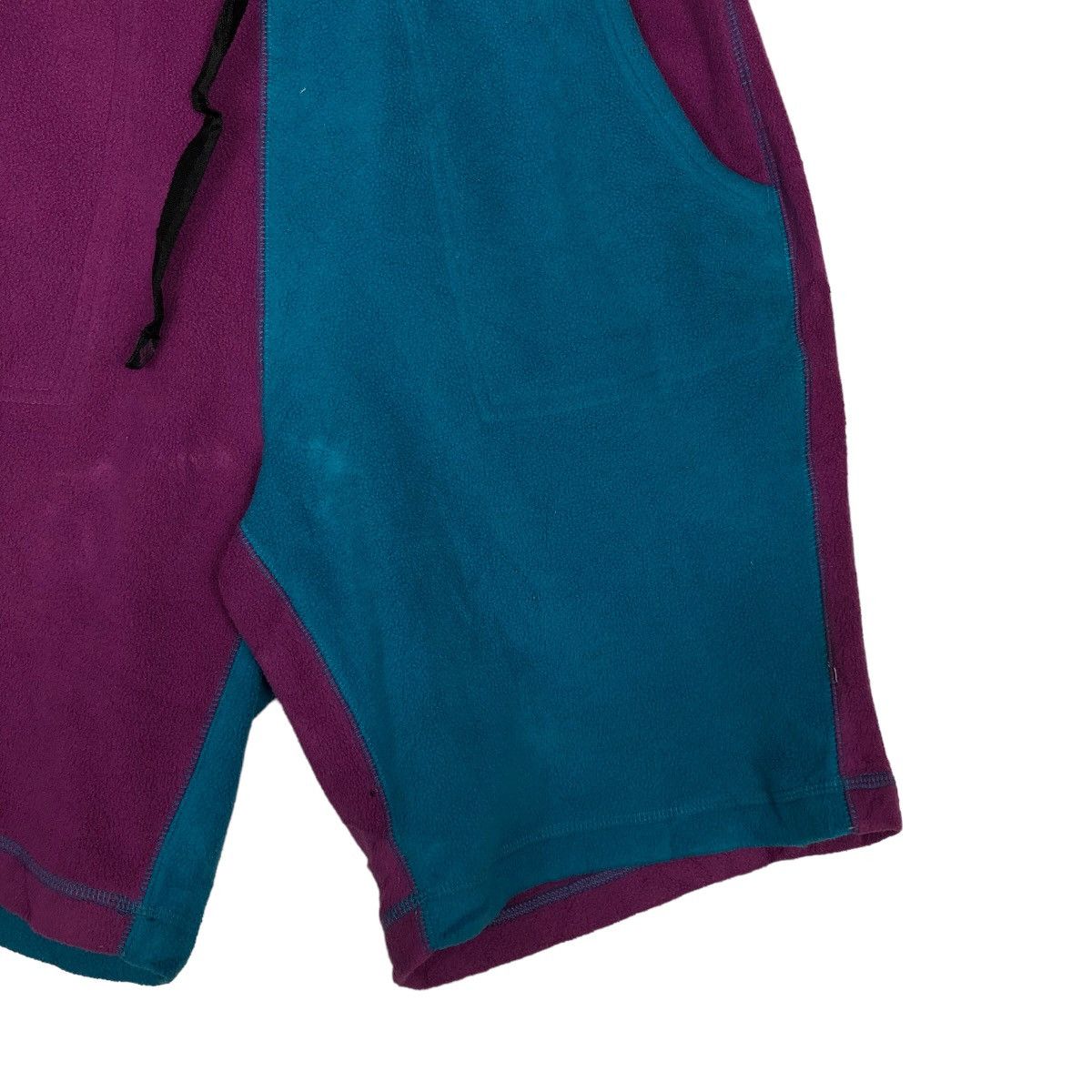 Japanese Brand 🔥Vtg Colour Block Short Pants Fleece Columbia Size US 30 / EU 46 - 5 Thumbnail