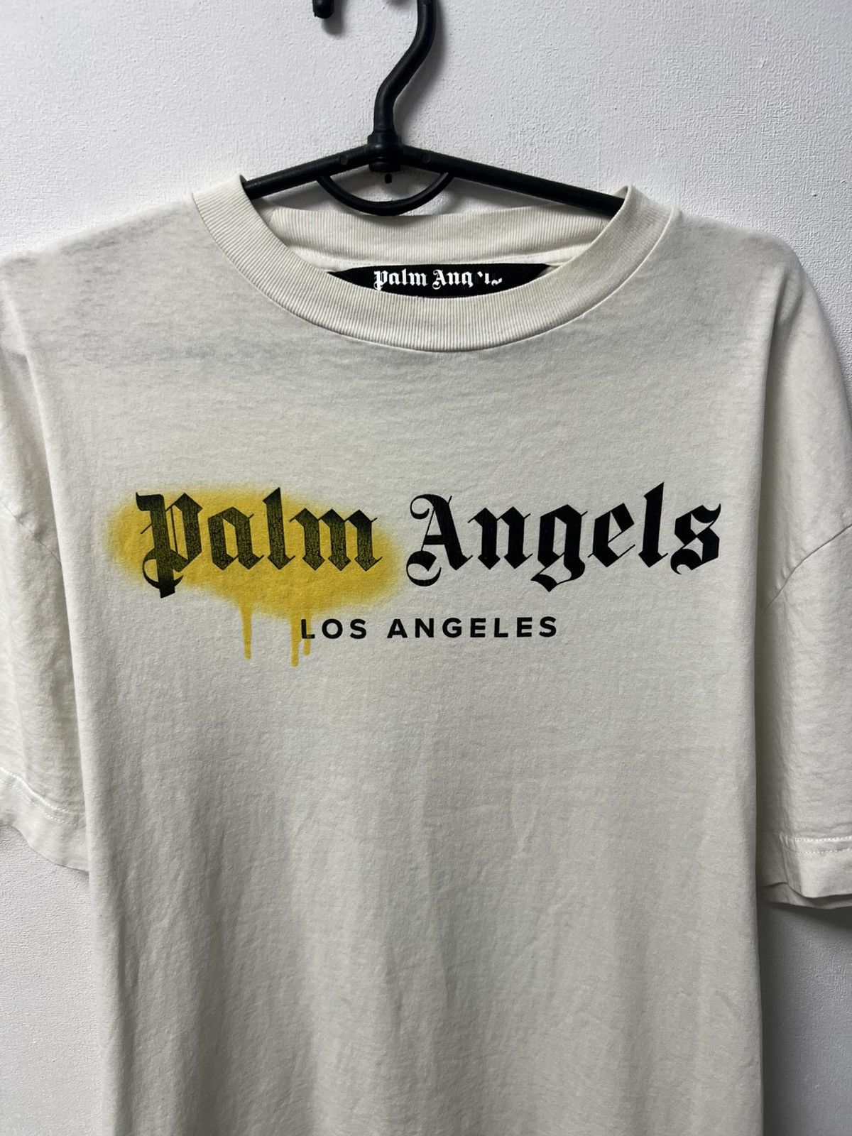 Palm Angels Palm Angels t shirt oversized tee Sprayed logo Venice Beach Size US M / EU 48-50 / 2 - 2 Thumbnail