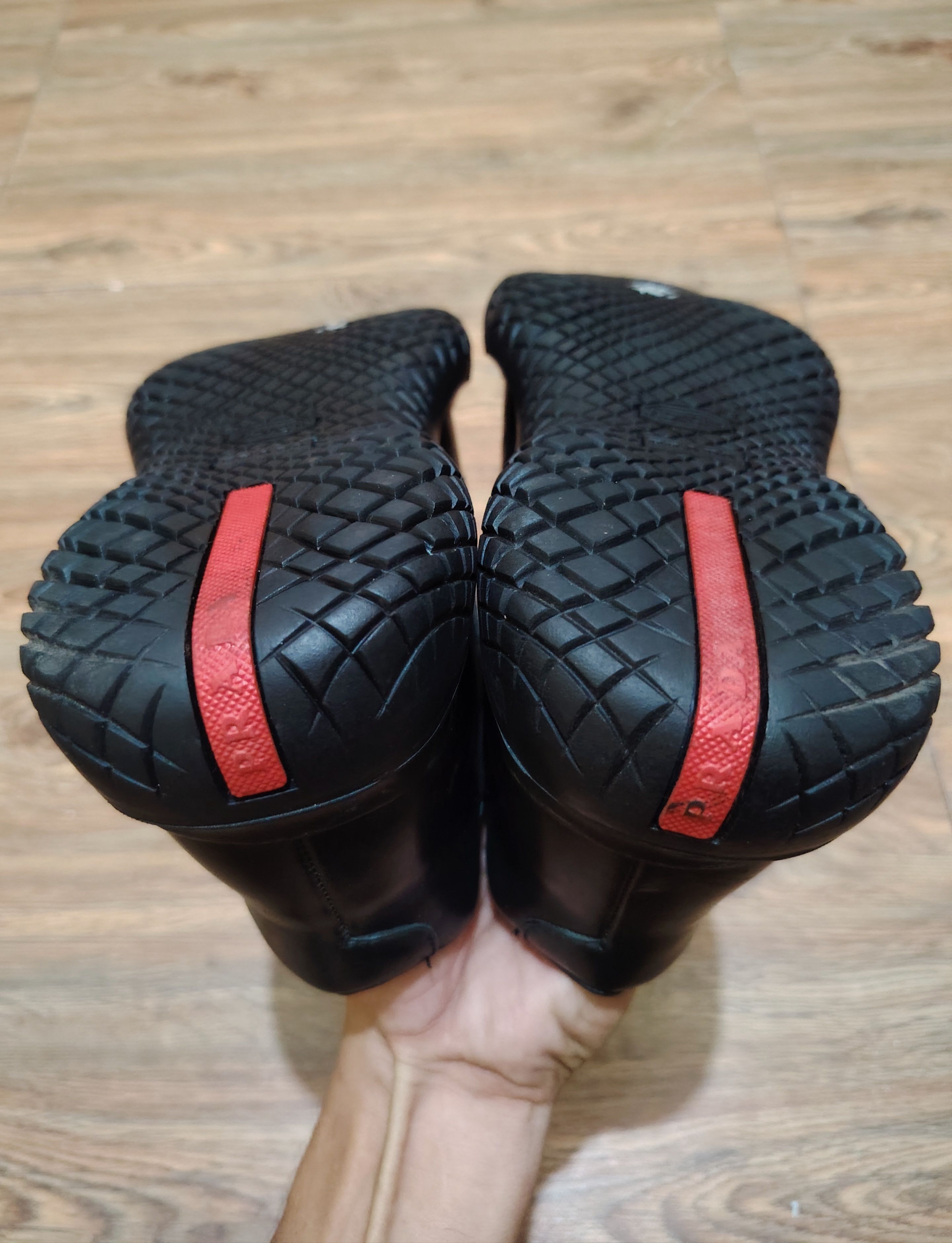 Prada PRADA - 1999 - Archive - Square Toe Vibram Shoes Size US 7 / EU 40 - 10 Thumbnail