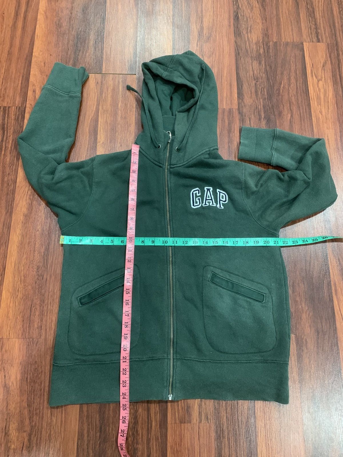 Gap Gap Double Pocket Zipper Hoodies Size US M / EU 48-50 / 2 - 3 Thumbnail
