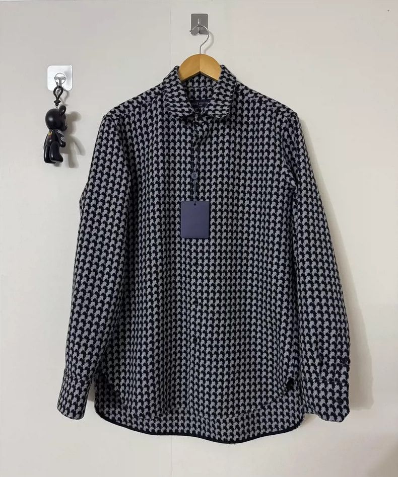 Louis Vuitton Louis Vuitton Houndstooth shirt Size US M / EU 48-50 / 2 - 1 Thumbnail