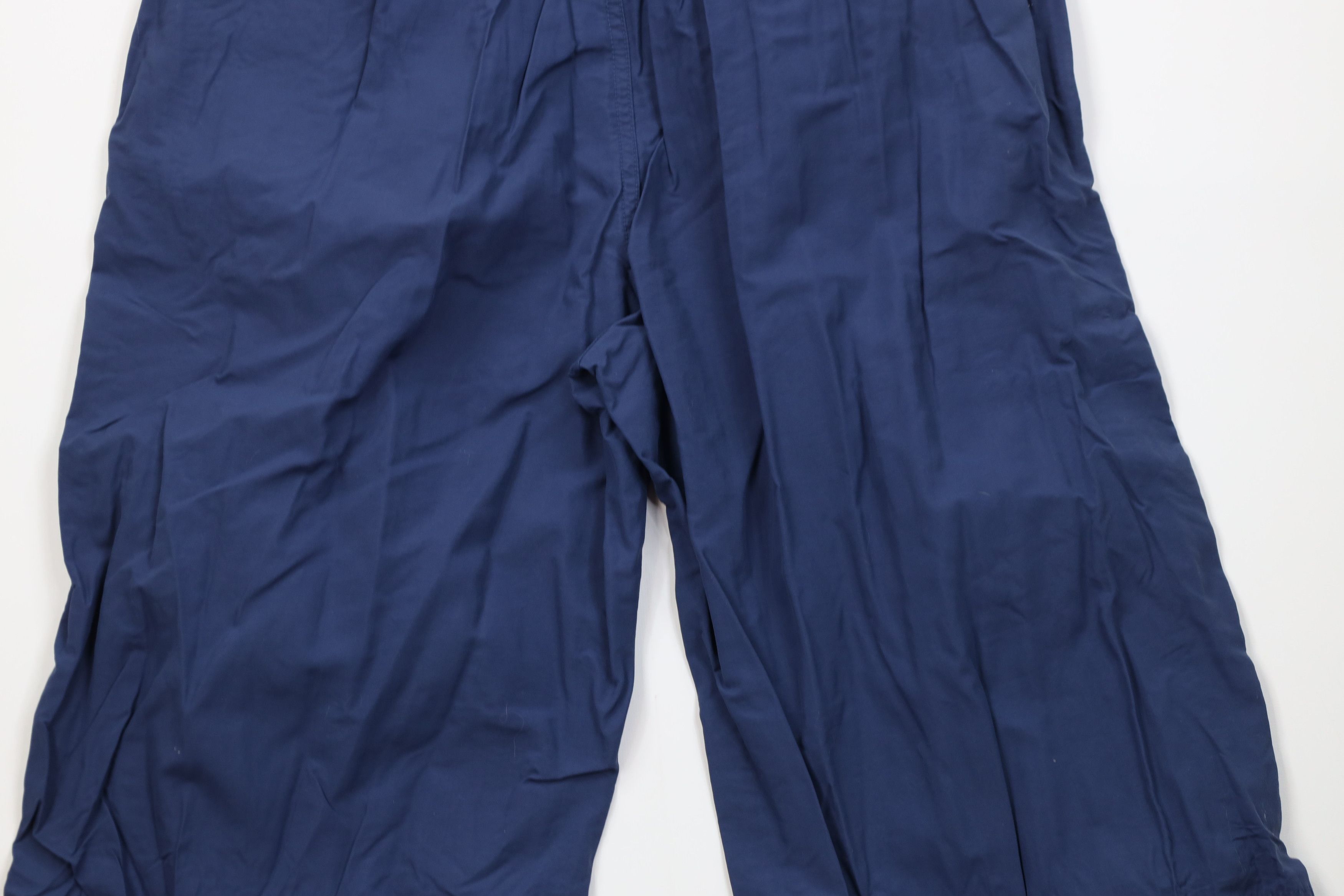 Abercrombie & Fitch Vintage 90s Y2K Abercrombie & Fitch Gym Wide Leg Pants Blue Size US 34 / EU 50 - 13 Thumbnail