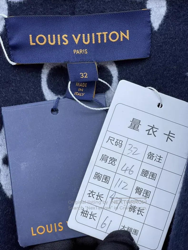 Louis Vuitton Louis Vuitton Dark blue old flower bathrobe coat Size 4XL / US 24-26 - 5 Thumbnail