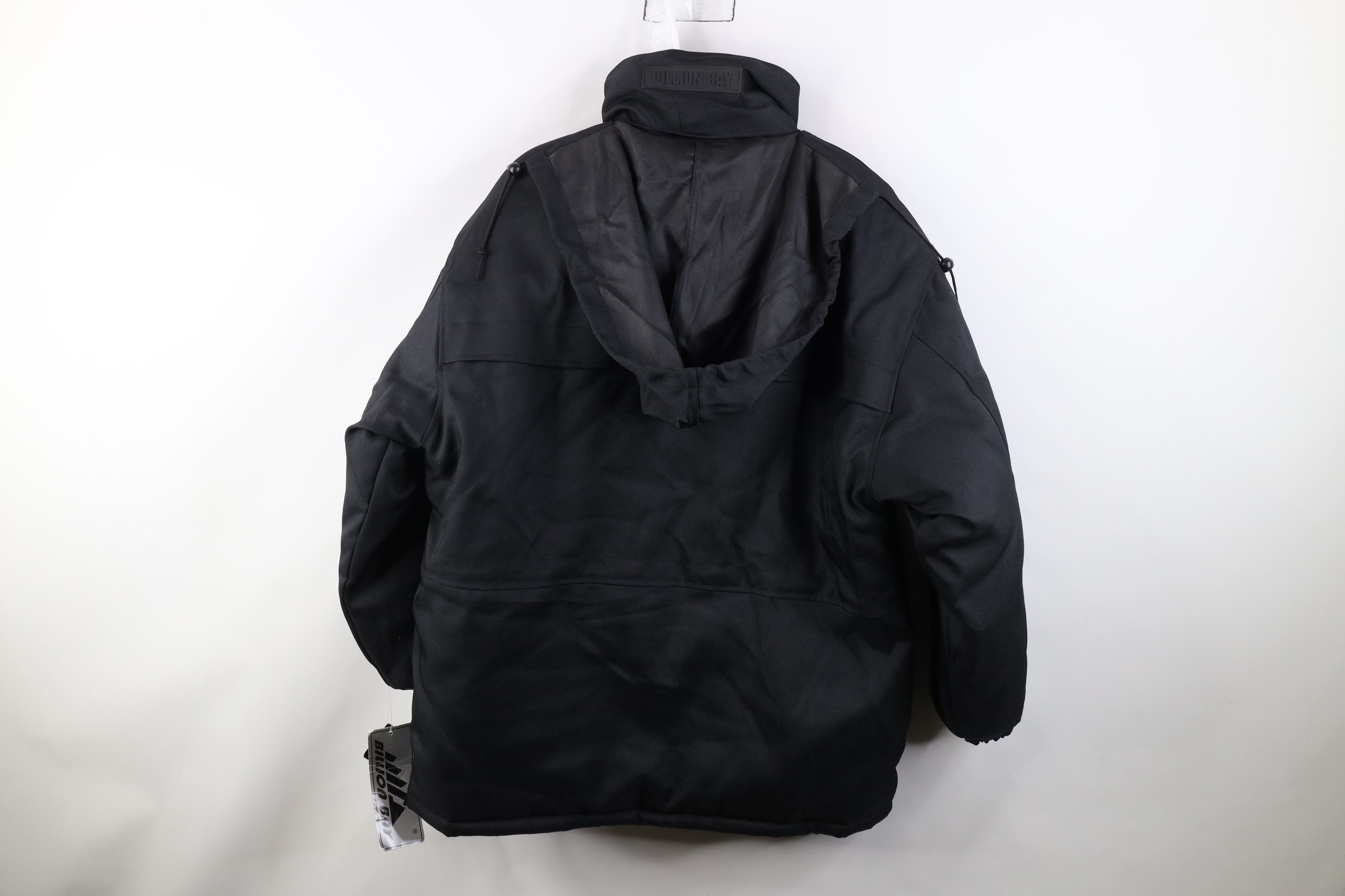 Vintage Deadstock Vintage 90s Streetwear Hooded Puffer Chore Jacket Size US M / EU 48-50 / 2 - 14 Thumbnail