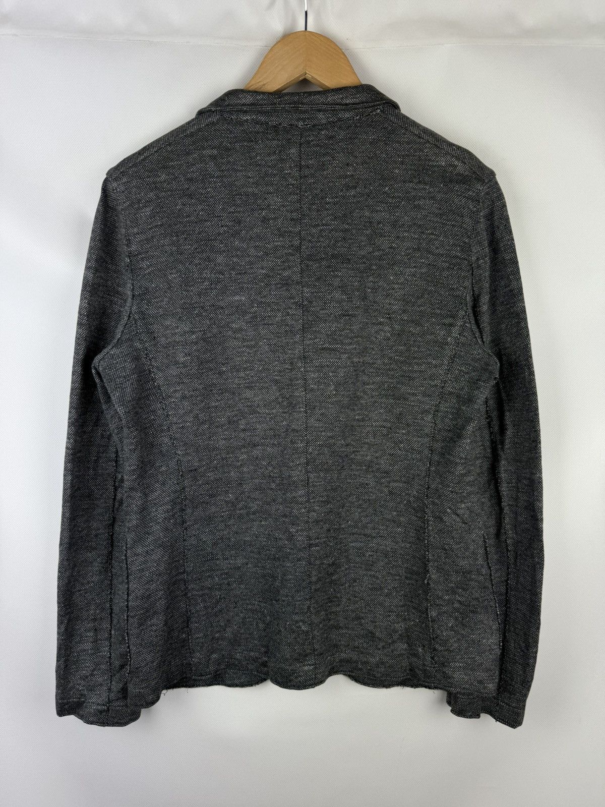 Harris Wharf London Harris Wharf London Cotton / Linen Unlined Blazer Jacket Size 38R - 17 Thumbnail