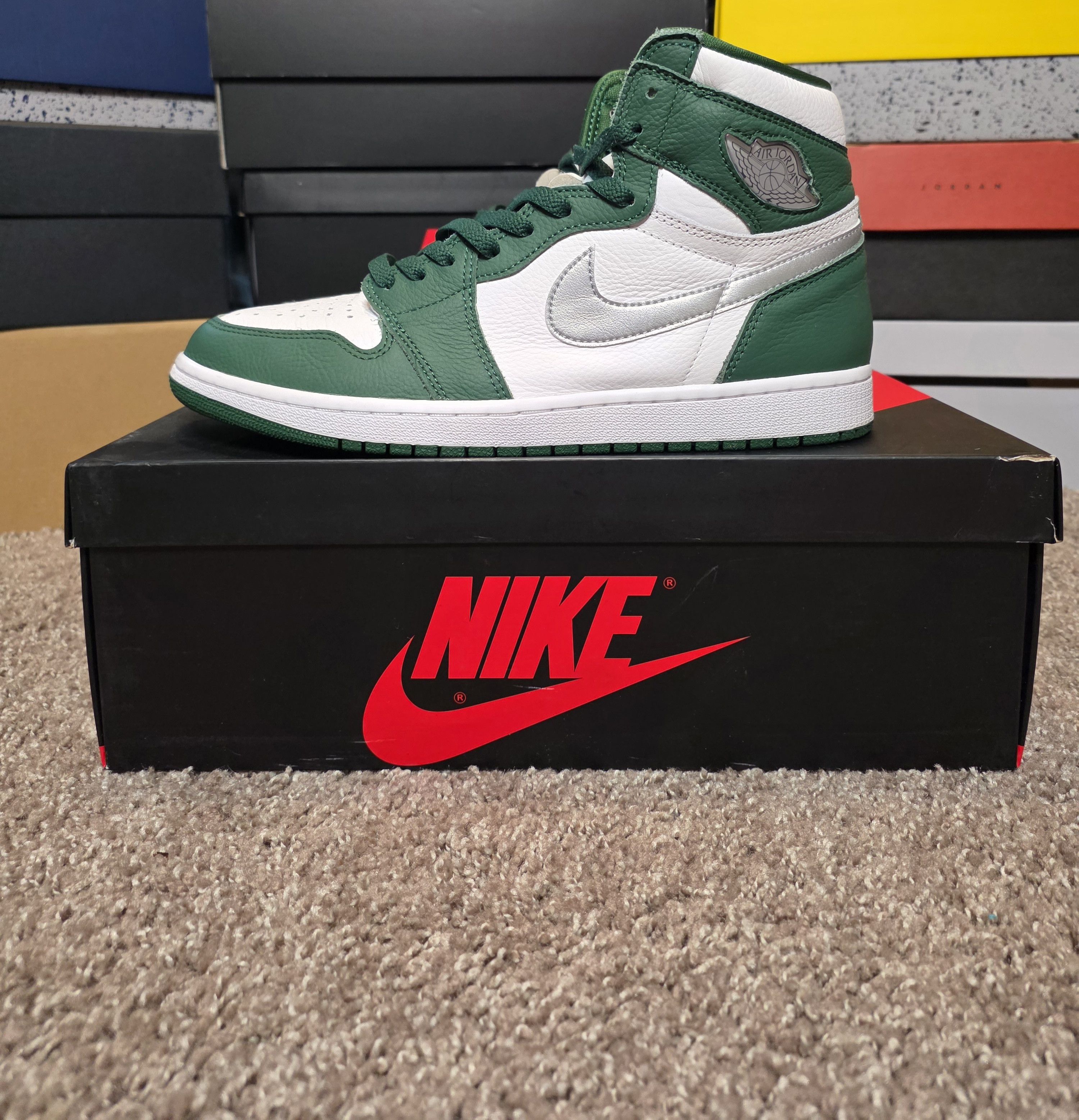 Jordan Brand Air Jordan 1 High Gorge Green Size US 11 / EU 44 - 2 Thumbnail