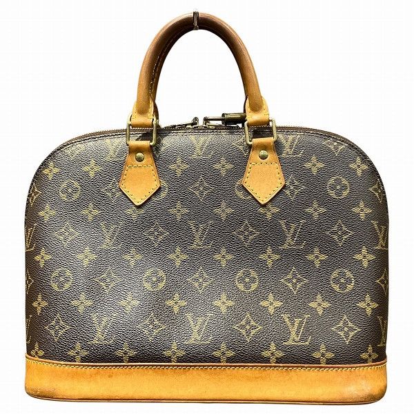 Louis Vuitton Louis Vuitton Louis Vuitton Alma Monogram Handbag Canvas Handbag M51130 Size ONE SIZE - 1 Thumbnail