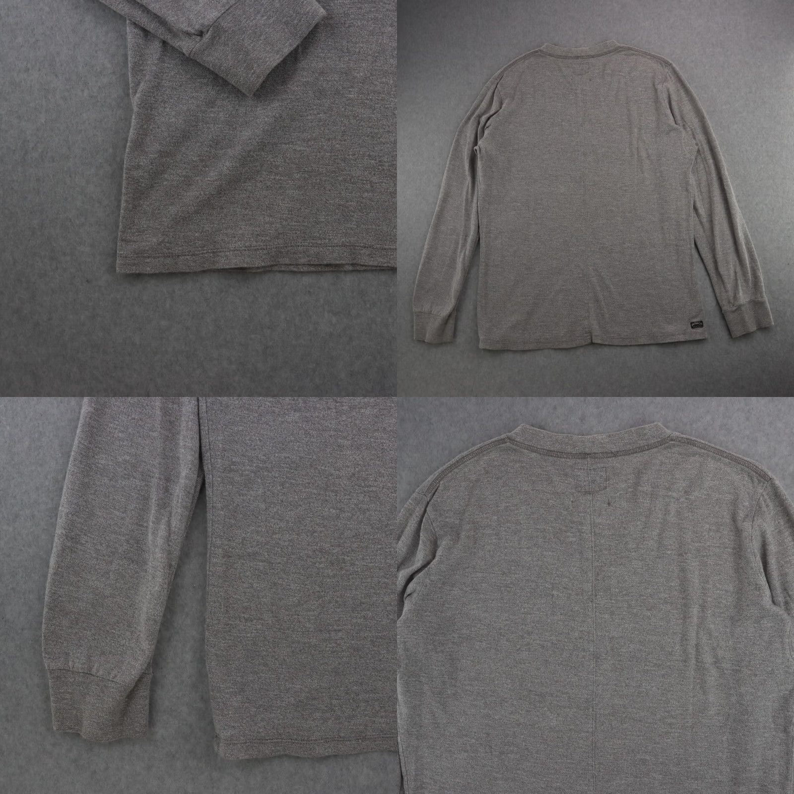 Diesel DIESEL Mens Size Large Gray Front Button Cardigan Sweater Long Sleeve Size US L / EU 52-54 / 3 - 8 Thumbnail