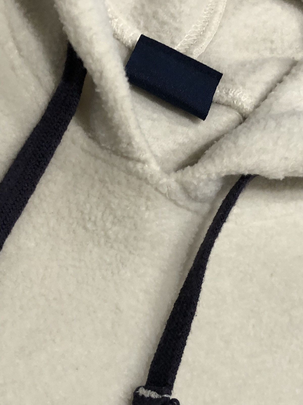 Nautica × Vintage 90s Nautica Jeans Co Fleece Hoodie Size US L / EU 52-54 / 3 - 4 Thumbnail