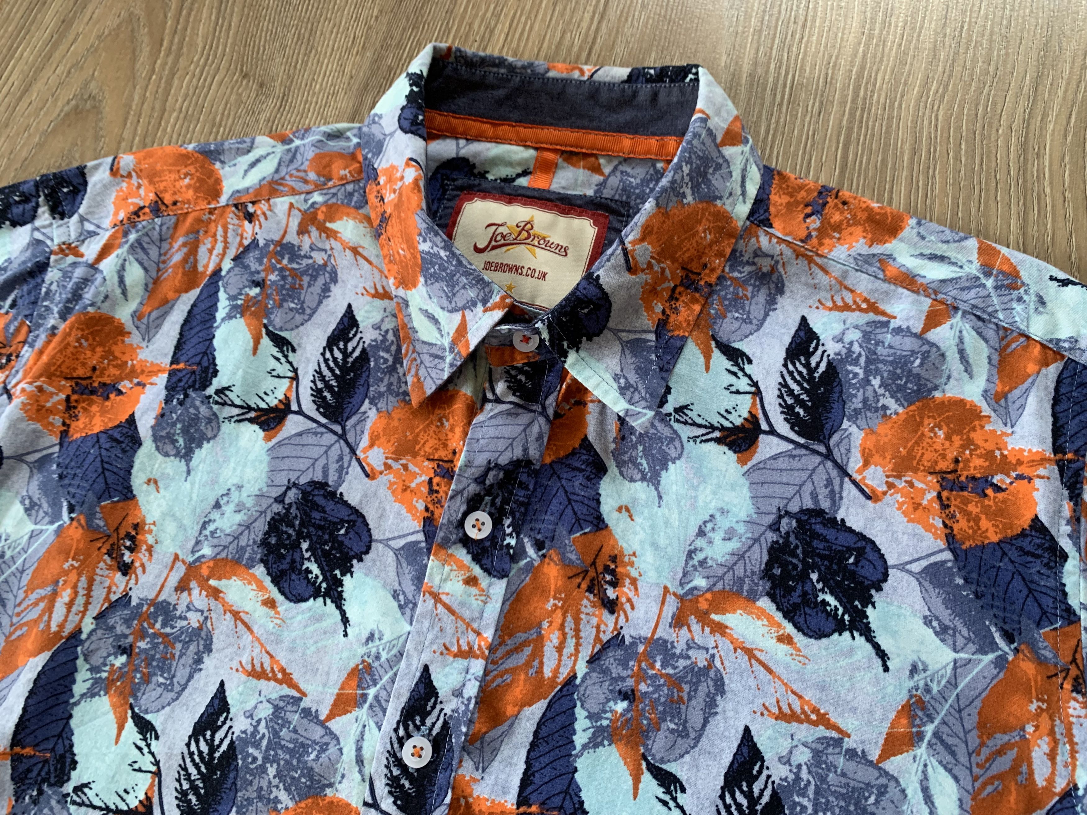 Other Joe Browns Long Sleeve Hawaiian Shirt Size US M / EU 48-50 / 2 - 5 Thumbnail