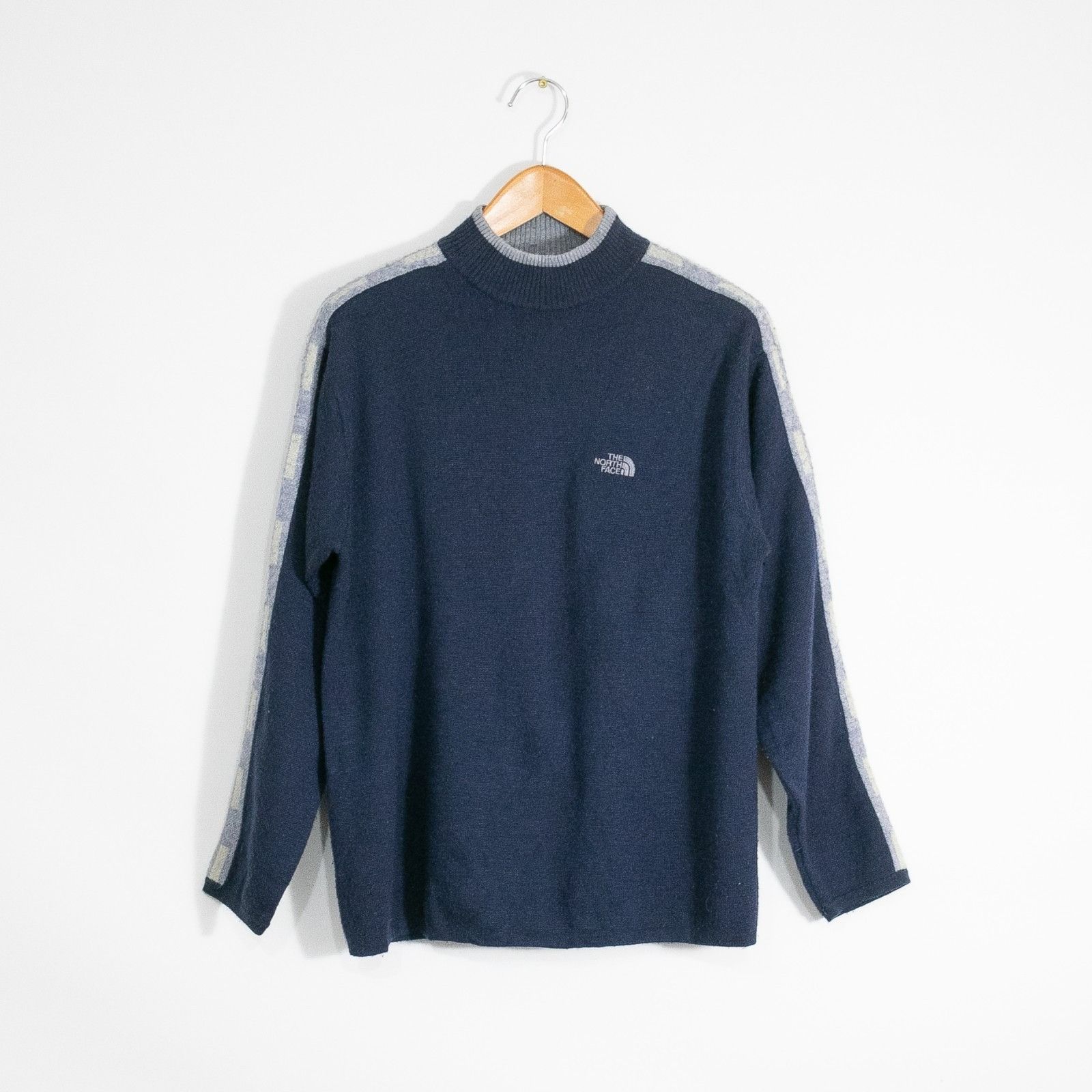 The North Face The North Face Wool Blend Mock Neck Sweater Mens Medium Size US M / EU 48-50 / 2 - 1 Thumbnail