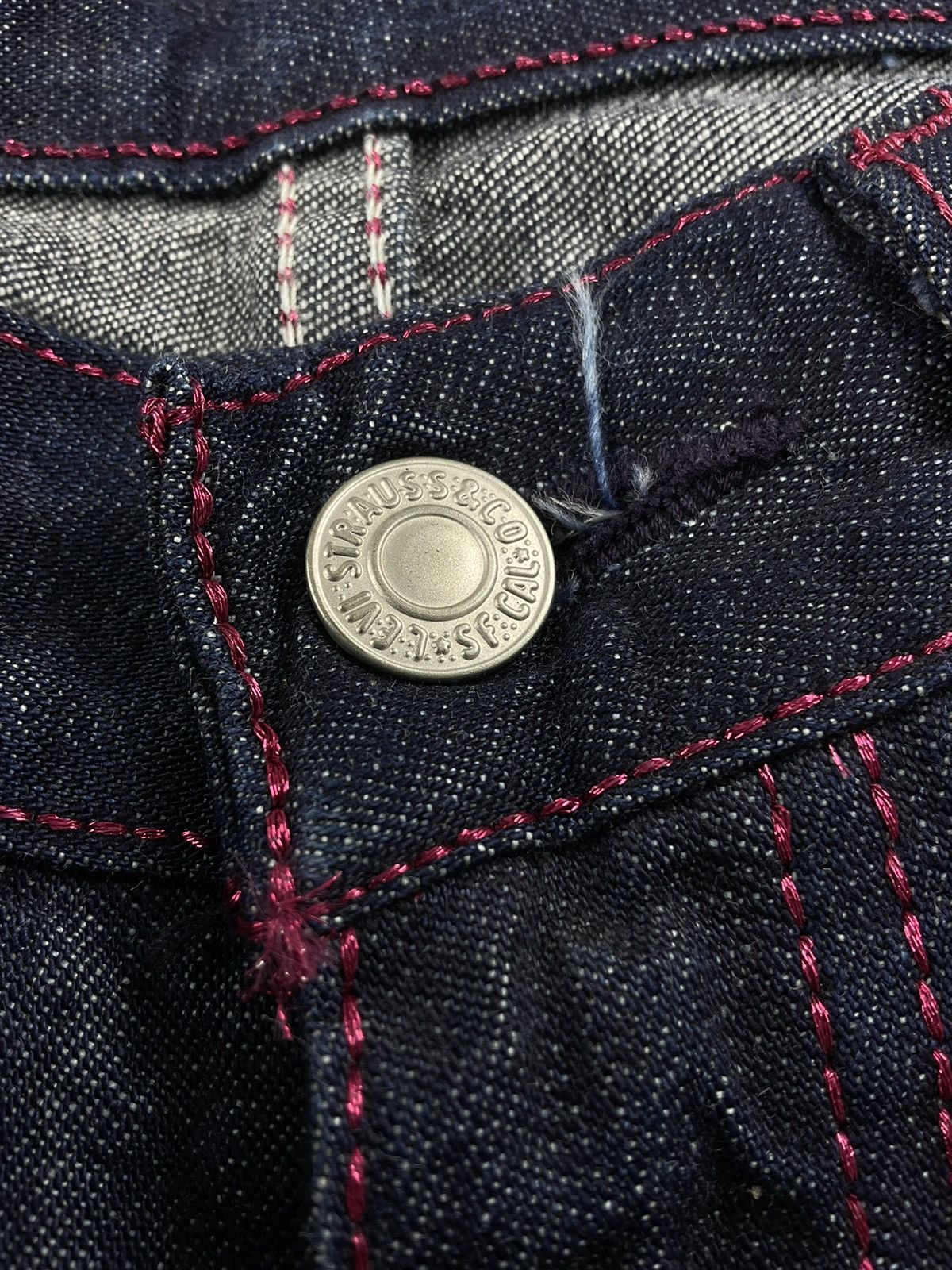 Fragment Design × Levi's Levis Fenom x Fragment Cropped Denim Size US 32 / EU 48 - 5 Thumbnail