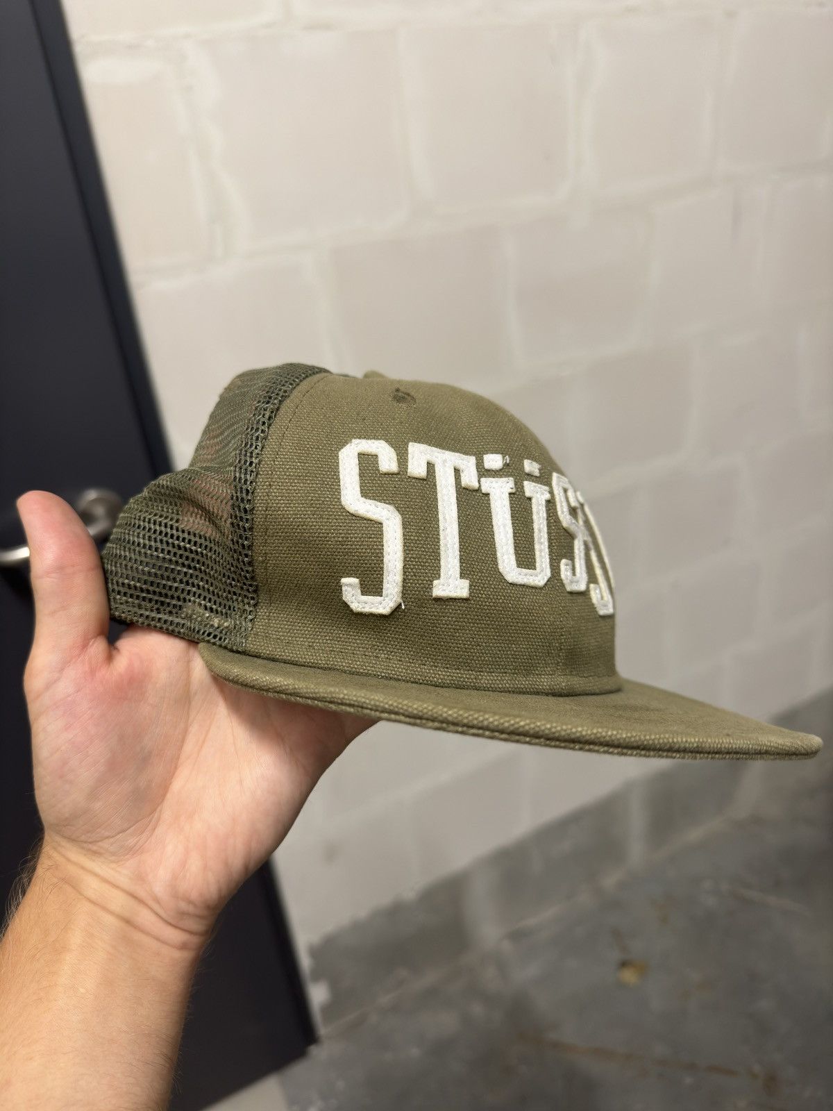 New Era × Stussy Stussy x New Era 2010 vintage rate logo cap capz Size ONE SIZE - 2 Thumbnail
