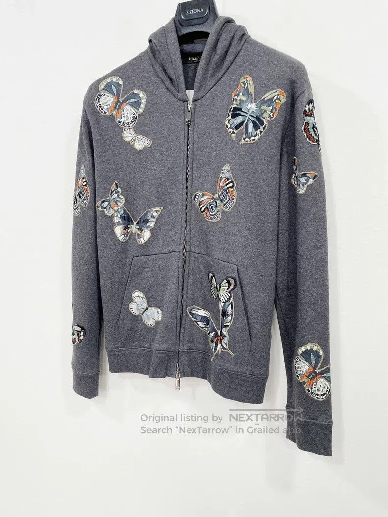 Valentino Valentino Heavy Flower Embroidered Willow Stud Casual Jack Size US M / EU 48-50 / 2 - 3 Thumbnail