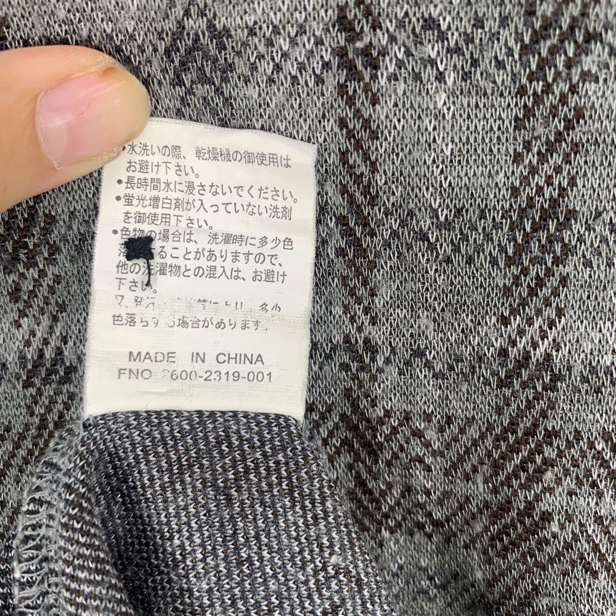 Valentino Vintage GIANNI VALENTINO ITALY Nova Checks Polo Tee Shirt Size US M / EU 48-50 / 2 - 7 Thumbnail