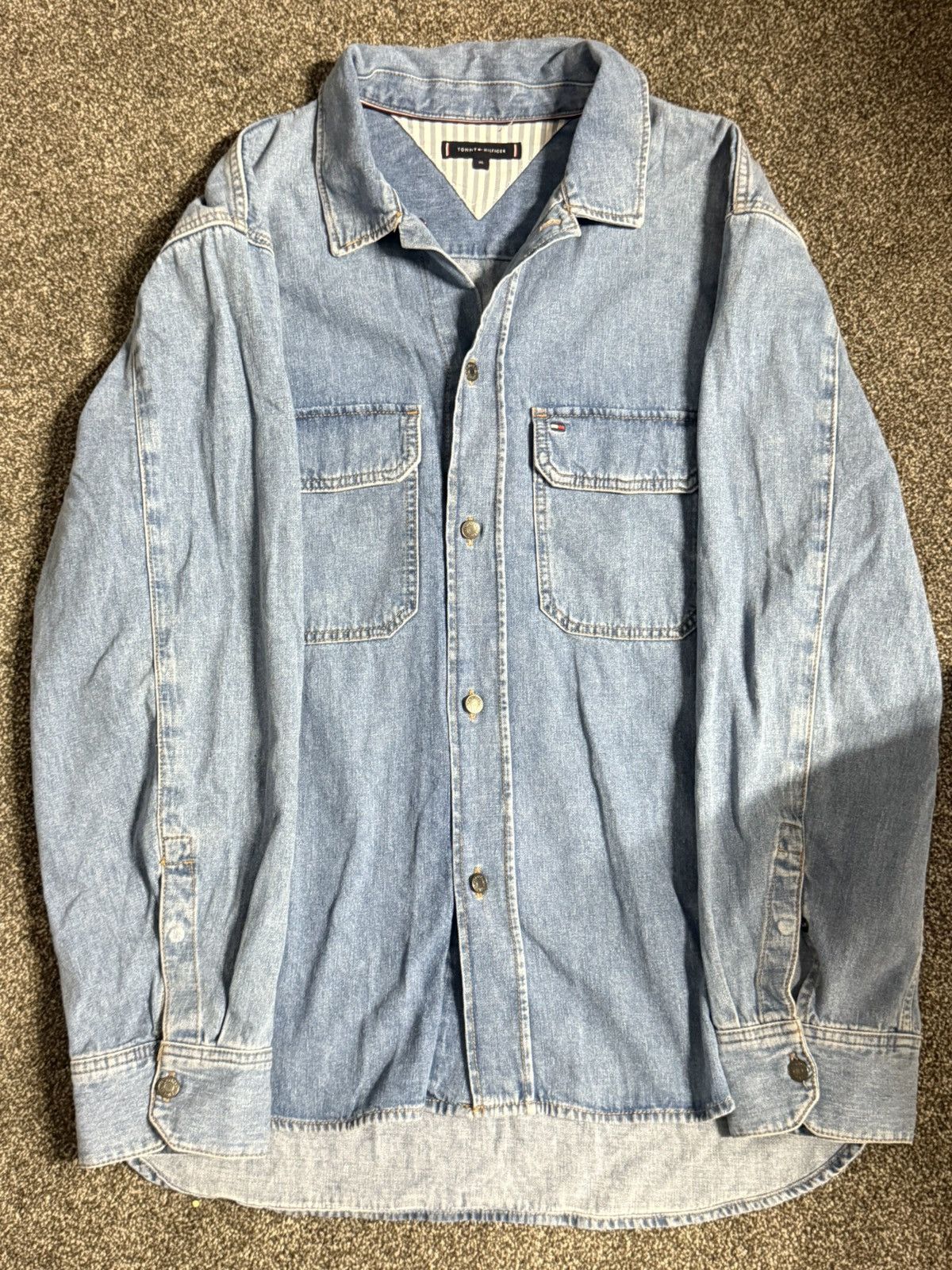 Tommy Hilfiger Tommy Hilfiger Demin Jacket Size US XL / EU 56 / 4 - 8 Thumbnail