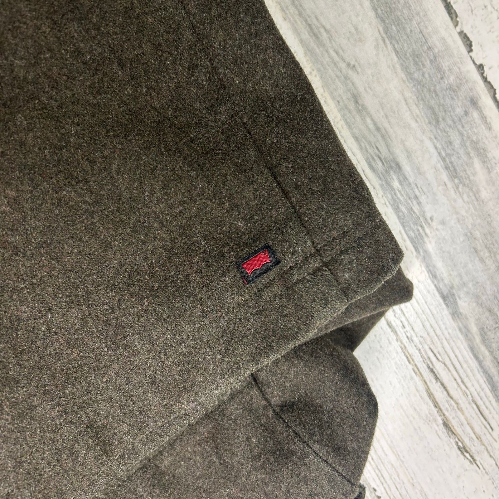 Levi's Levi's Wool Blend Peacoat Jacket With Quilted Lining Size US M / EU 48-50 / 2 - 10 Thumbnail