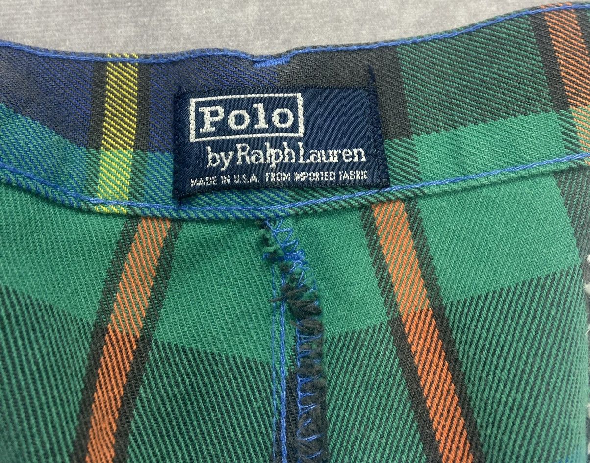 Polo Ralph Lauren 90’s Vintage Polo Ralph Lauren Plaid Shorts Size US 36 / EU 52 - 3 Thumbnail