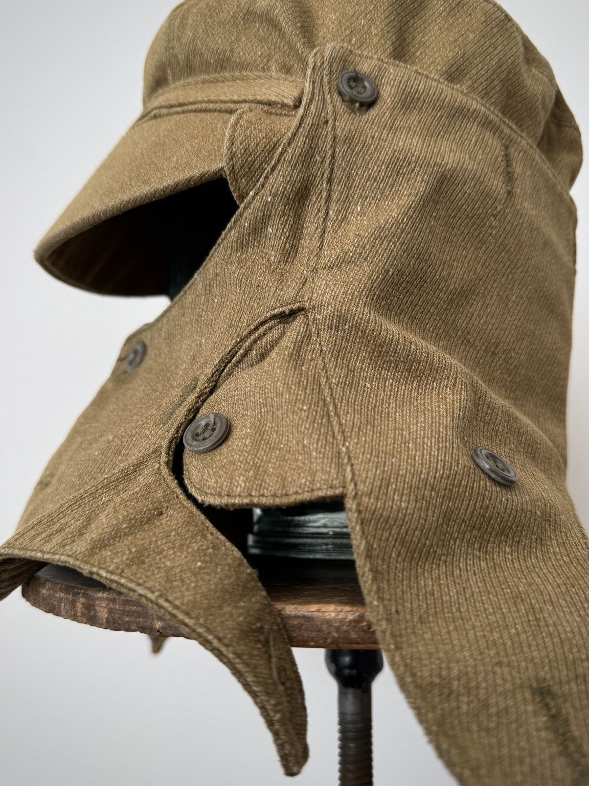 Vintage Vintage 1970s USSR Army 'Afghanka OKZK' Balaclava Cap Size ONE SIZE - 5 Thumbnail