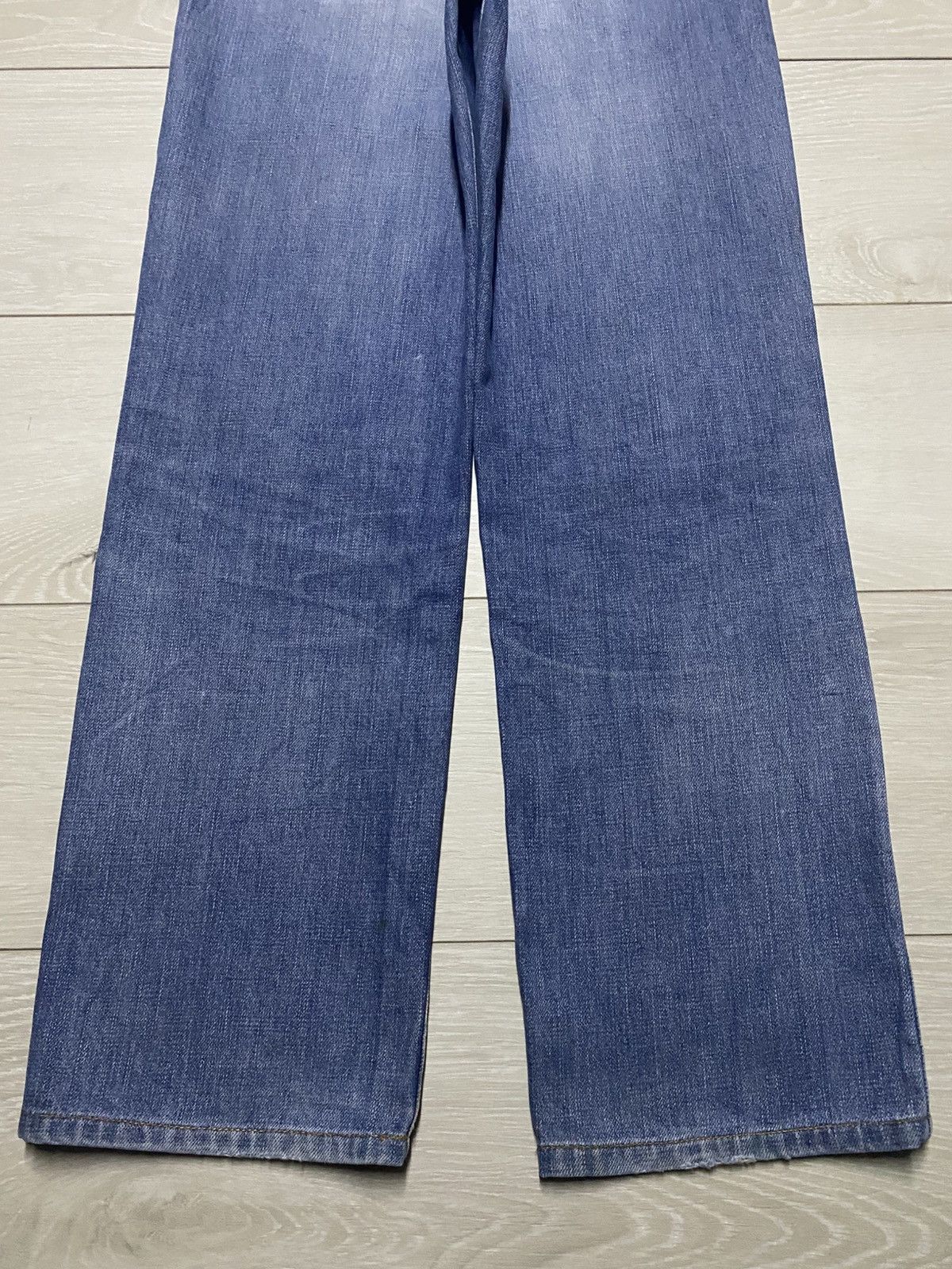 Levi's Vintage Levis 508 90s Blue Wash Distressed Loose Jeans Size US 30 / EU 46 - 6 Thumbnail