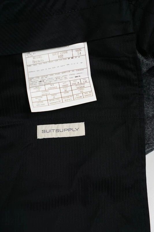 Suitsupply Men Suitsupply Brescia Trousers Flannel Wool Grey Size US44 Size 44R - 6 Thumbnail