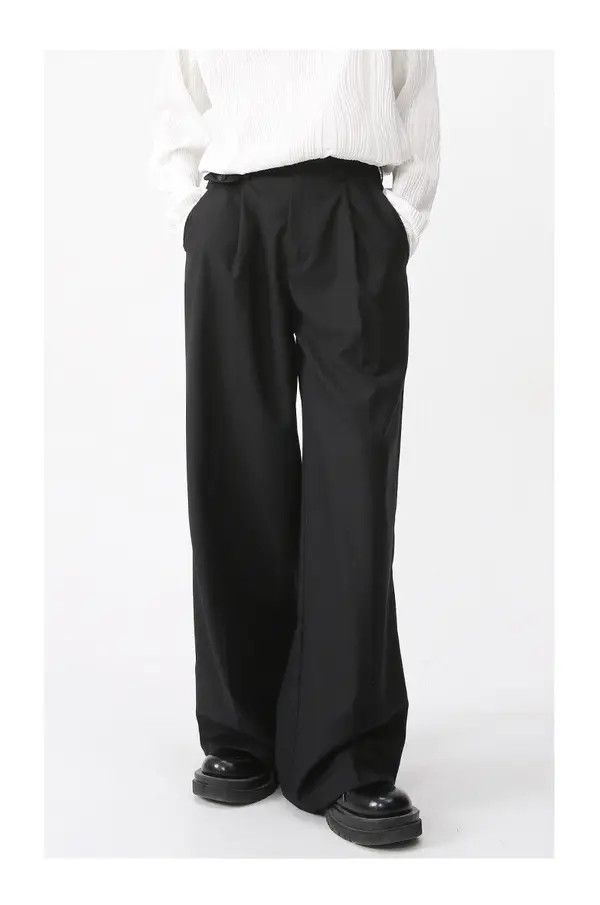 Japanese Brand Ichiko x aoka Japanese retro casual loose straight trousers Size US 32 / EU 48 - 5 Thumbnail