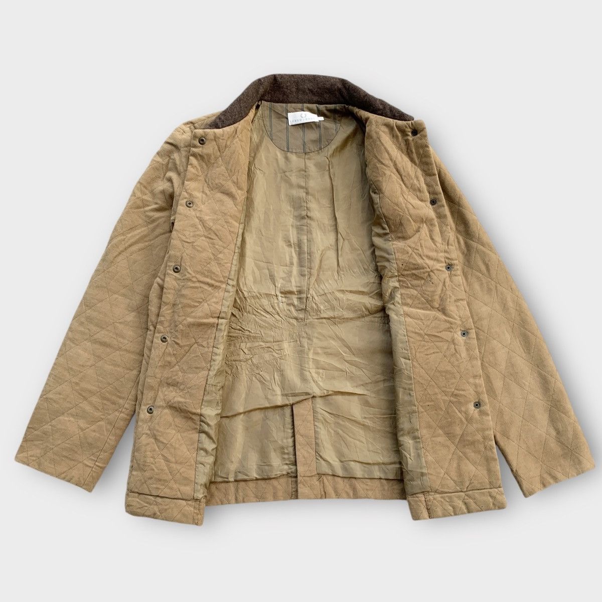 Fred Perry Fred Perry Quilted Button Jacket Size L / US 10 / IT 46 - 3 Thumbnail