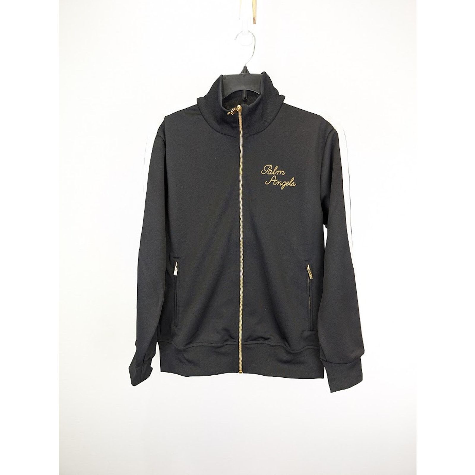 Palm Angels o1rshd1 Track Jacket in Black Gold Size US S / EU 44-46 / 1 - 2 Thumbnail