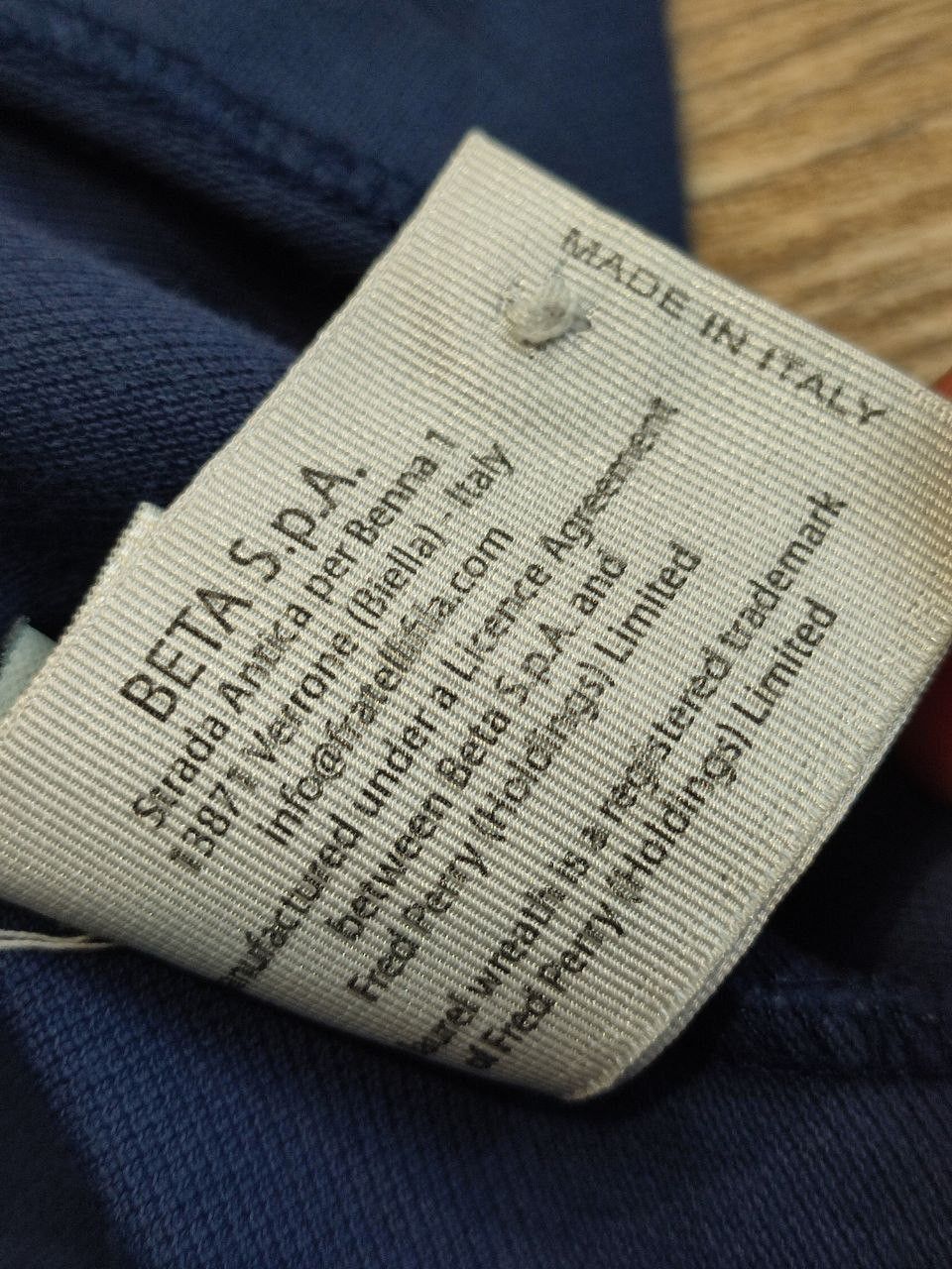 Fred Perry Vintage Fred Perry long sleeve polo shirt Blue 90s Itali Size US XL / EU 56 / 4 - 12 Thumbnail