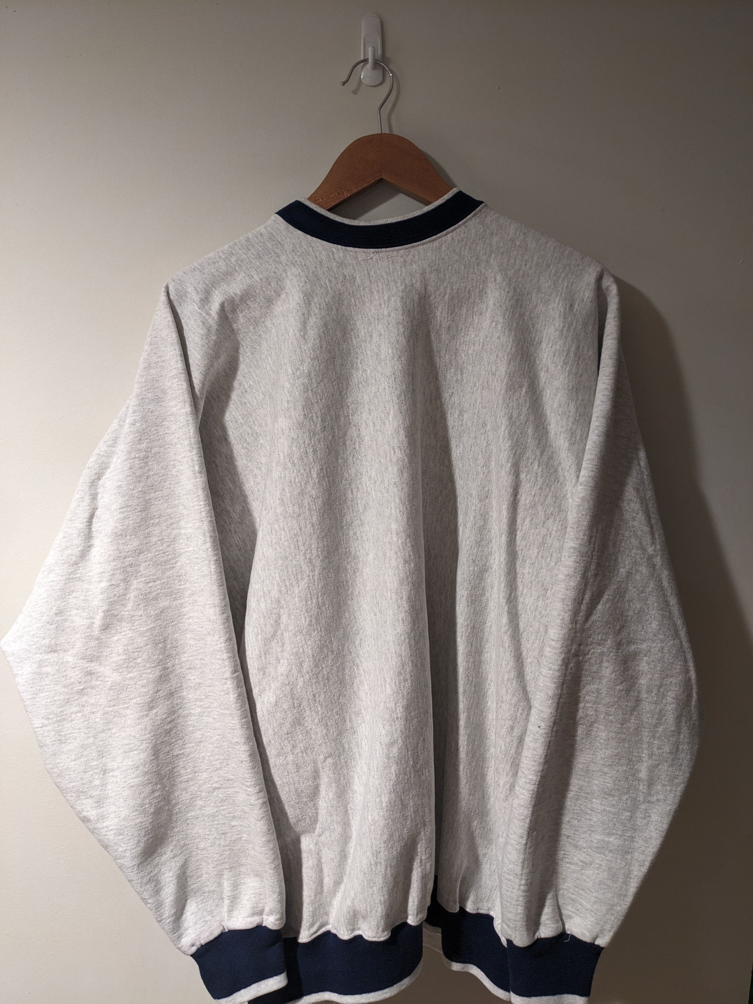 Vintage Vintage 90s Baseball Big Spell Out Logo Sports Sweatshirt Size US XXL / EU 58 / 5 - 5 Thumbnail