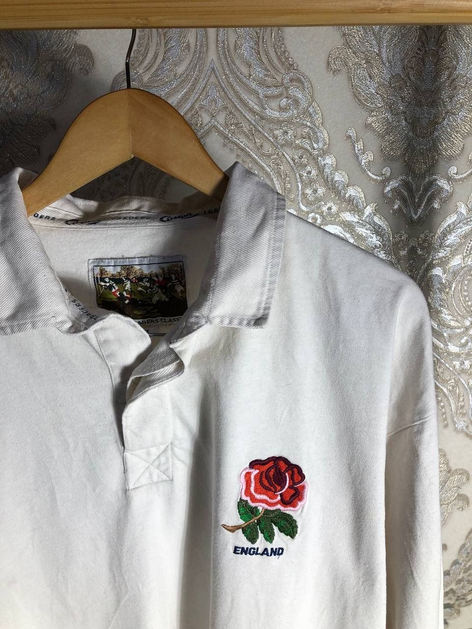 Cotton Traders × Vintage VERY RARE COTTON TRADERS ENGLAND LONG SLEEVE RUGBY JERSEY Size US XL / EU 56 / 4 - 2 Thumbnail