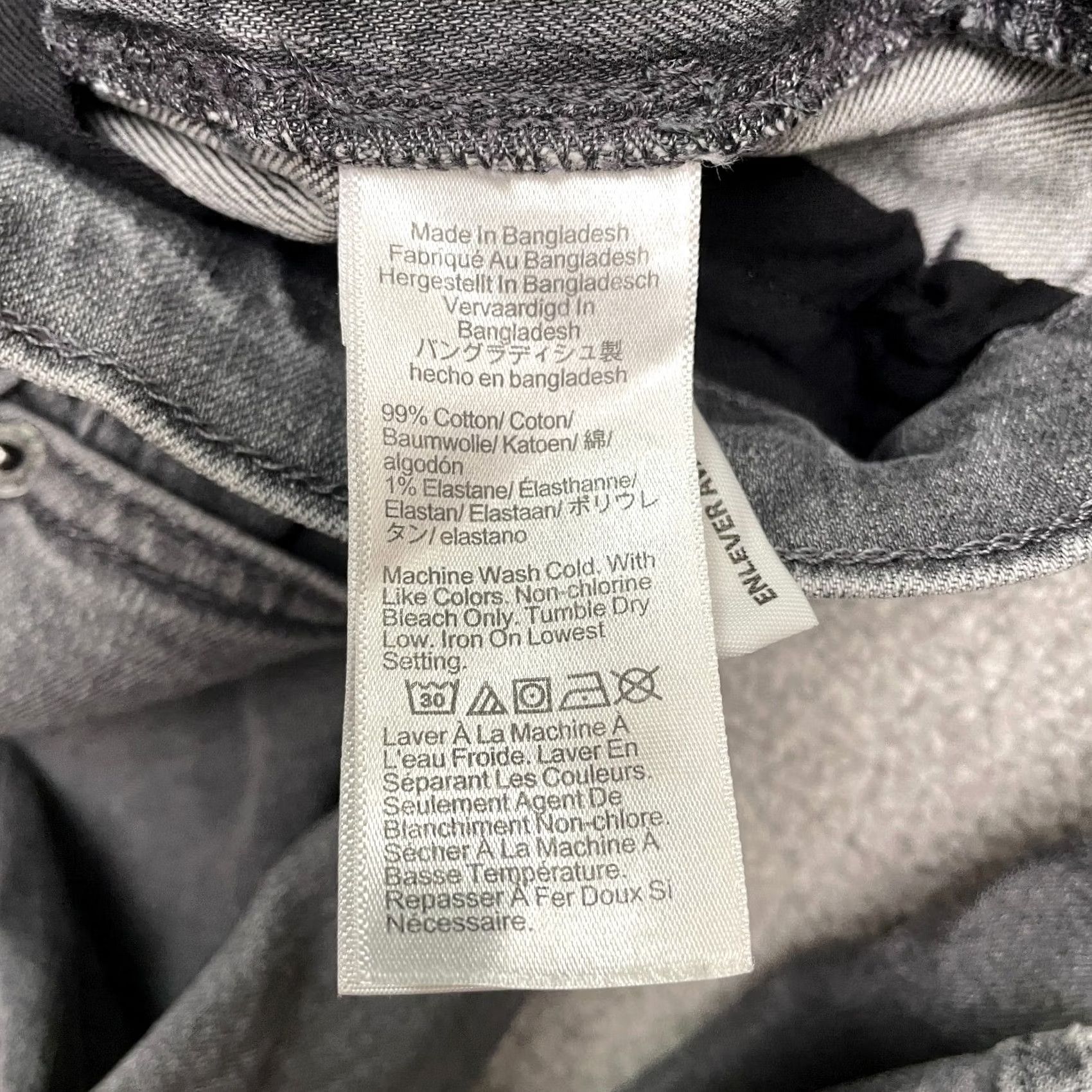 J.Crew J.CREW Flex Slim Fit Denim Jeans Mens 29x31 Black Charcoal Wash Cotton Slim Fit Denim Jeans Mens 29-31 Black Charcoal Wash Size US 29 - 7 Thumbnail