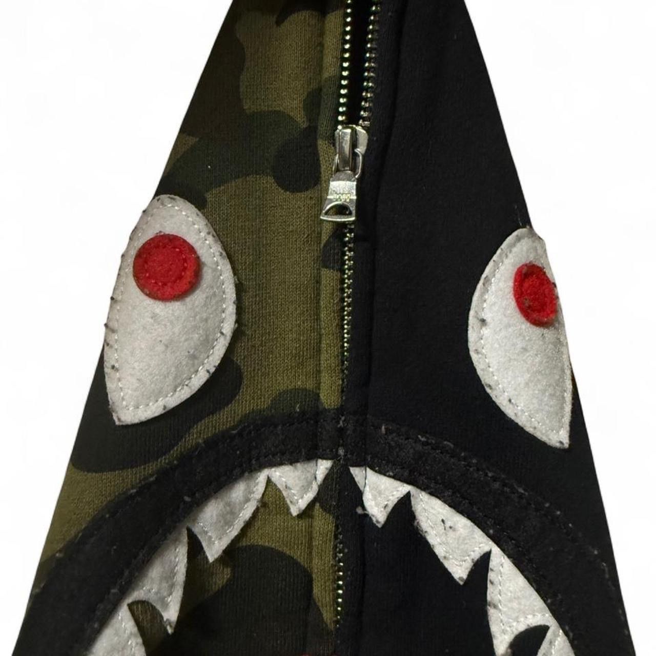 Bape BAPE SHARK ZIP HOODIE 3XL Size US XXL / EU 58 / 5 - 4 Thumbnail