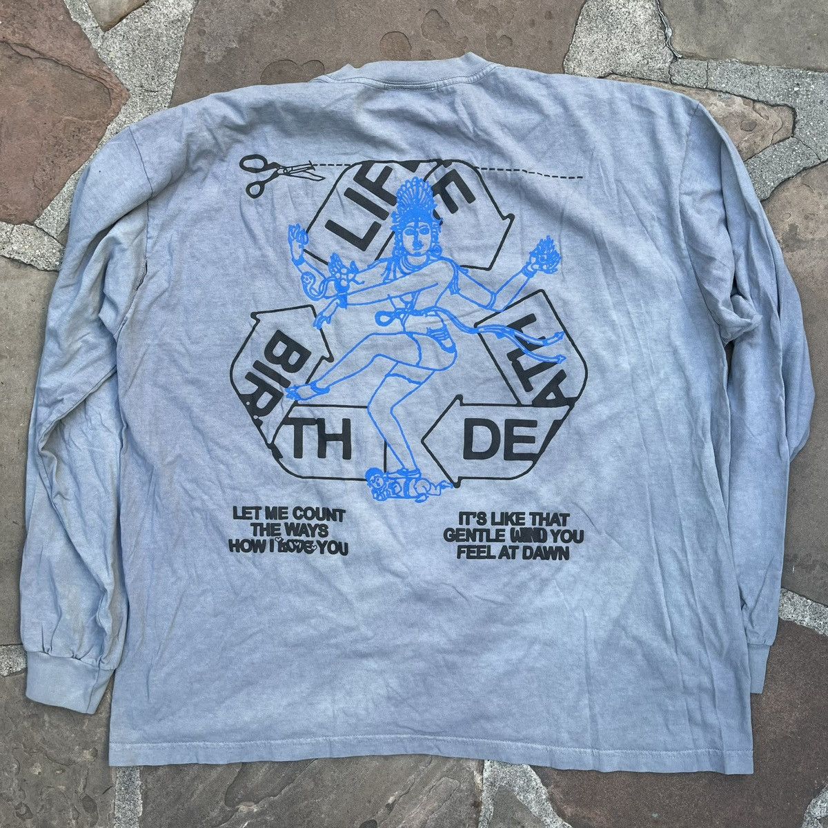 Online Ceramics Online Ceramics Denim Tears Collab Long Sleeve Rare Size XXL Size US XXL / EU 58 / 5 - 2 Thumbnail