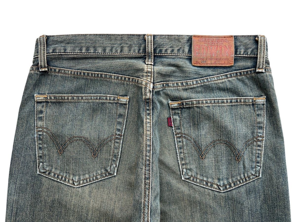 Vintage Edwin 503 Straight Denim Jeans 33x33