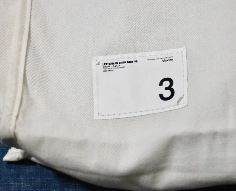 Visvim Visvim 23ss Letterman Crew Knit Vs Knitwear-2506 Size US L / EU 52-54 / 3 - 8 Thumbnail