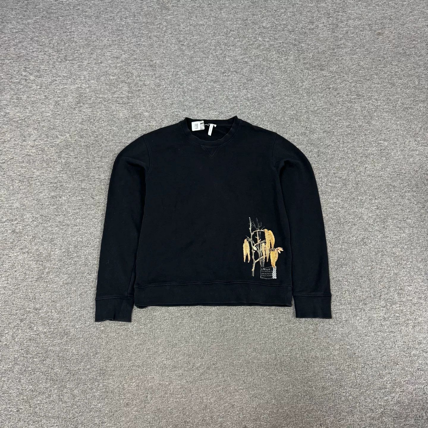 Loewe Loewe Floral Print Crewneck Sweatshirt Size L / US 10 / IT 46 - 1 Thumbnail