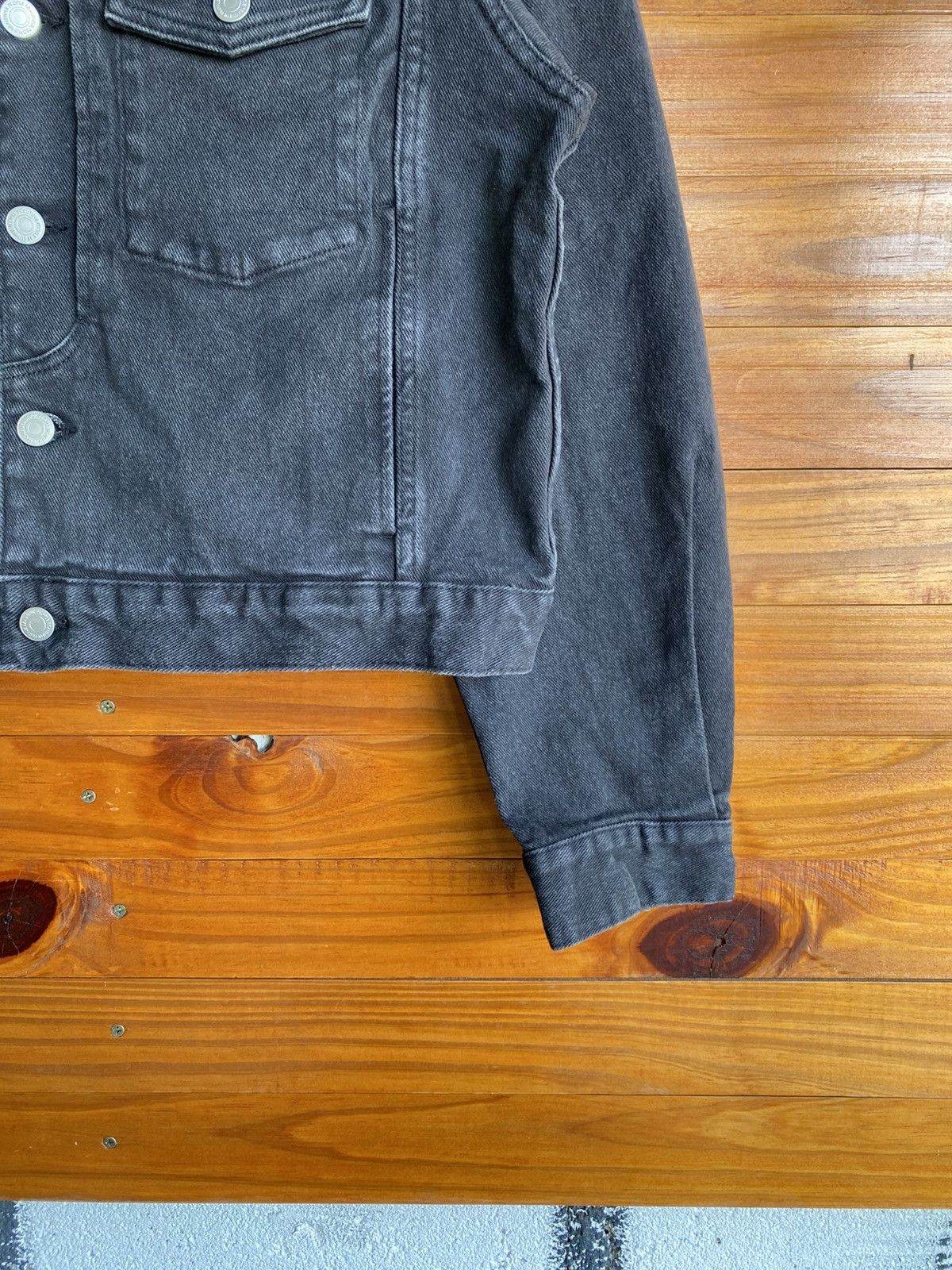 GU GU x Beautiful People Black Denim V-Neck Jacket Collab Size XL / US 12-14 / IT 48-50 - 8 Thumbnail