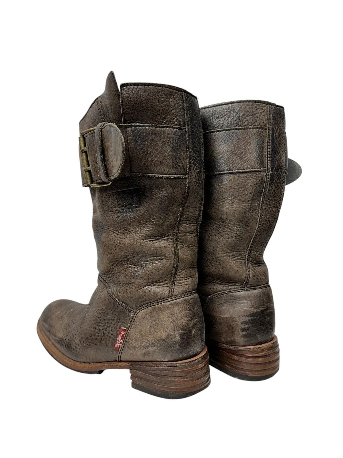 If Six Was Nine Leather Boots Vintage IfSixWasNine Guidi Style Margiela Vibe Size US 9 / IT 39 - 7 Thumbnail