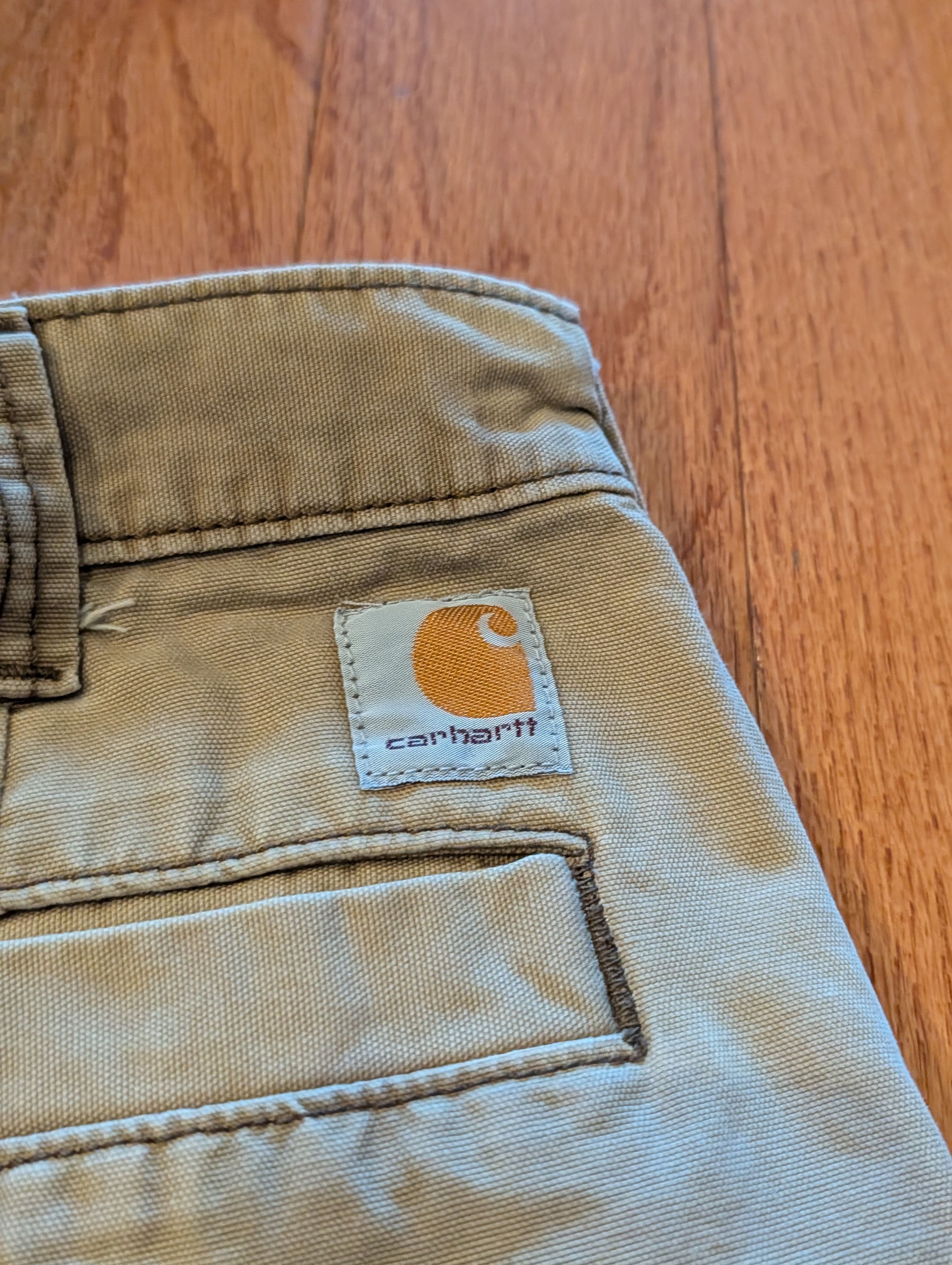 Carhartt Vintage Carhartt Relaxed Fit Tan Khaki Size 40 Shorts Size US 40 / EU 56 - 2 Thumbnail