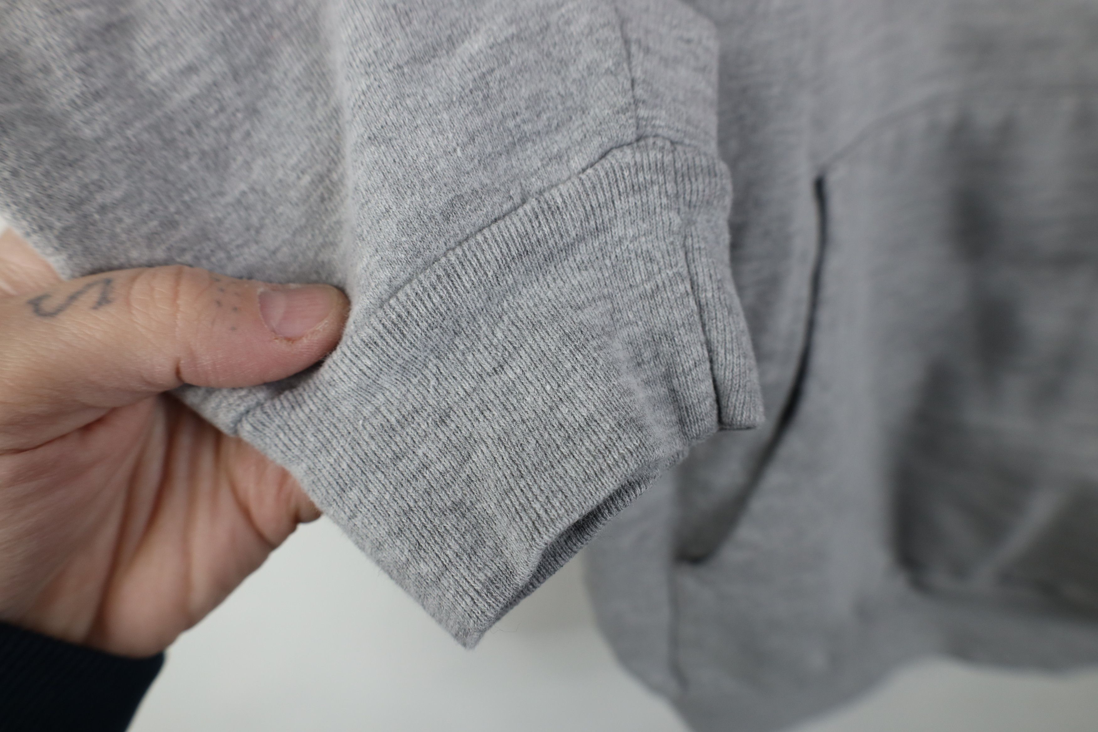 Vintage Vintage 90s Ohio State University Hoodie Sweatshirt Gray Size XL / US 12-14 / IT 48-50 - 7 Thumbnail