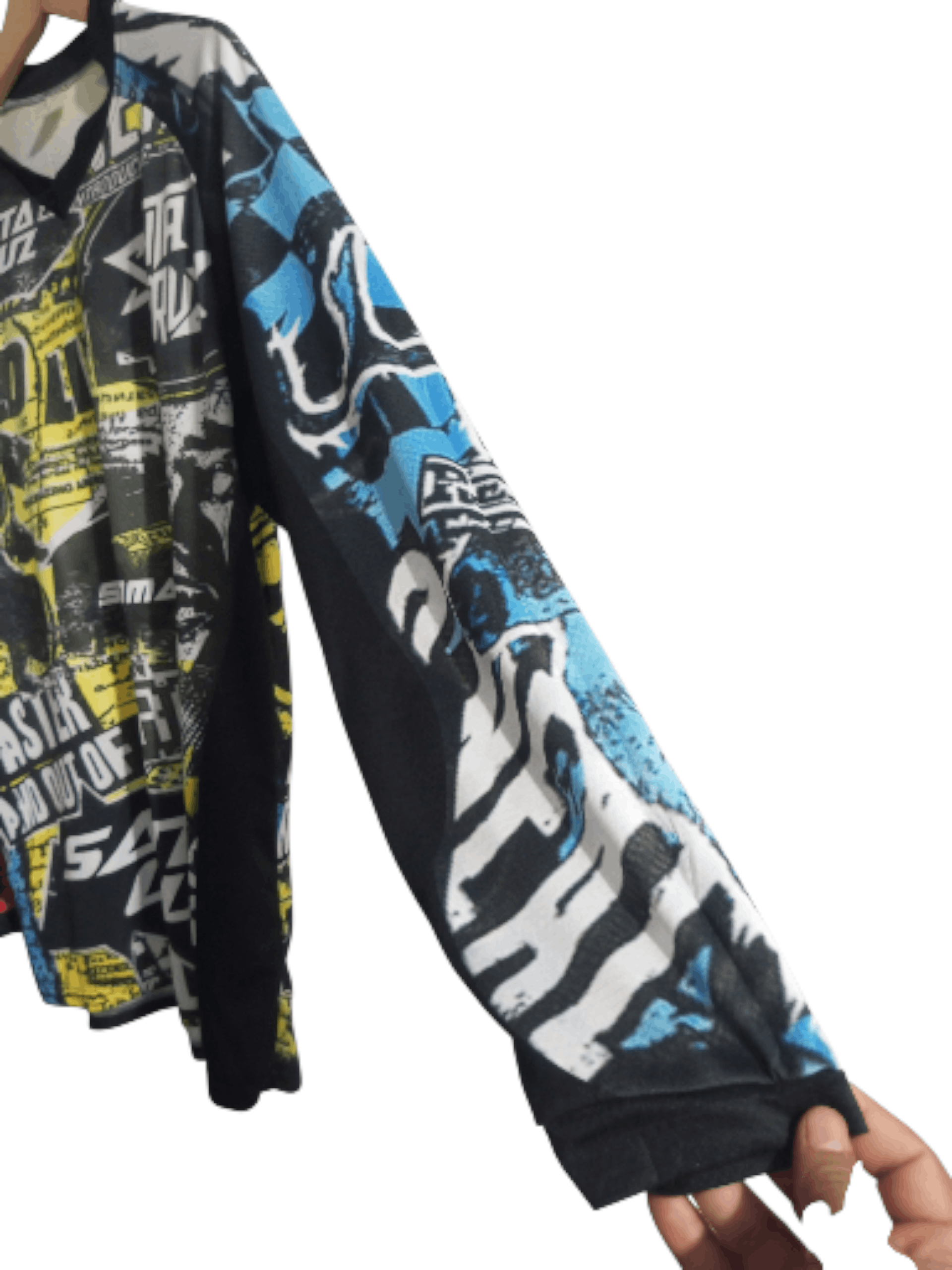20471120 Vintage santa cruz aop long sleeve jersey Size US XL / EU 56 / 4 - 2 Thumbnail