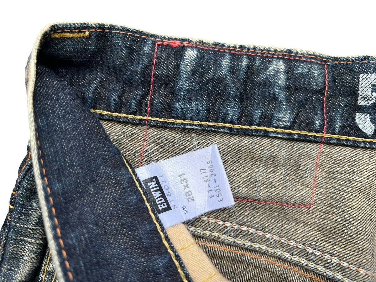 Edwin Vintage Edwin 503 Faded Distressed Rusty Denim Jeans 32x29 Size US 32 / EU 48 - 10 Thumbnail