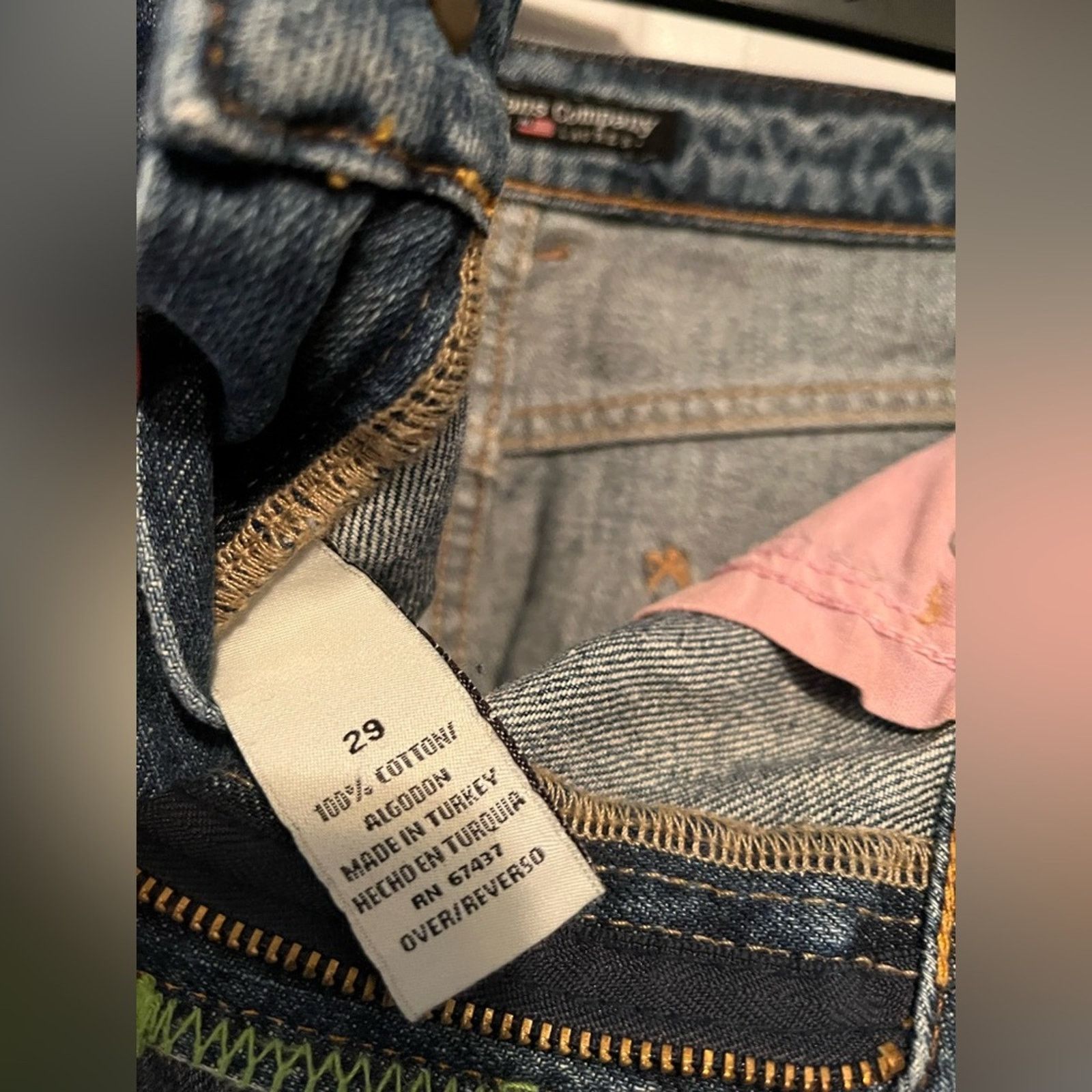 Ralph Lauren Ralph Lauren Skirt Melanie Raw Edge Denim Jean Size 29 Med Size 29" - 5 Thumbnail