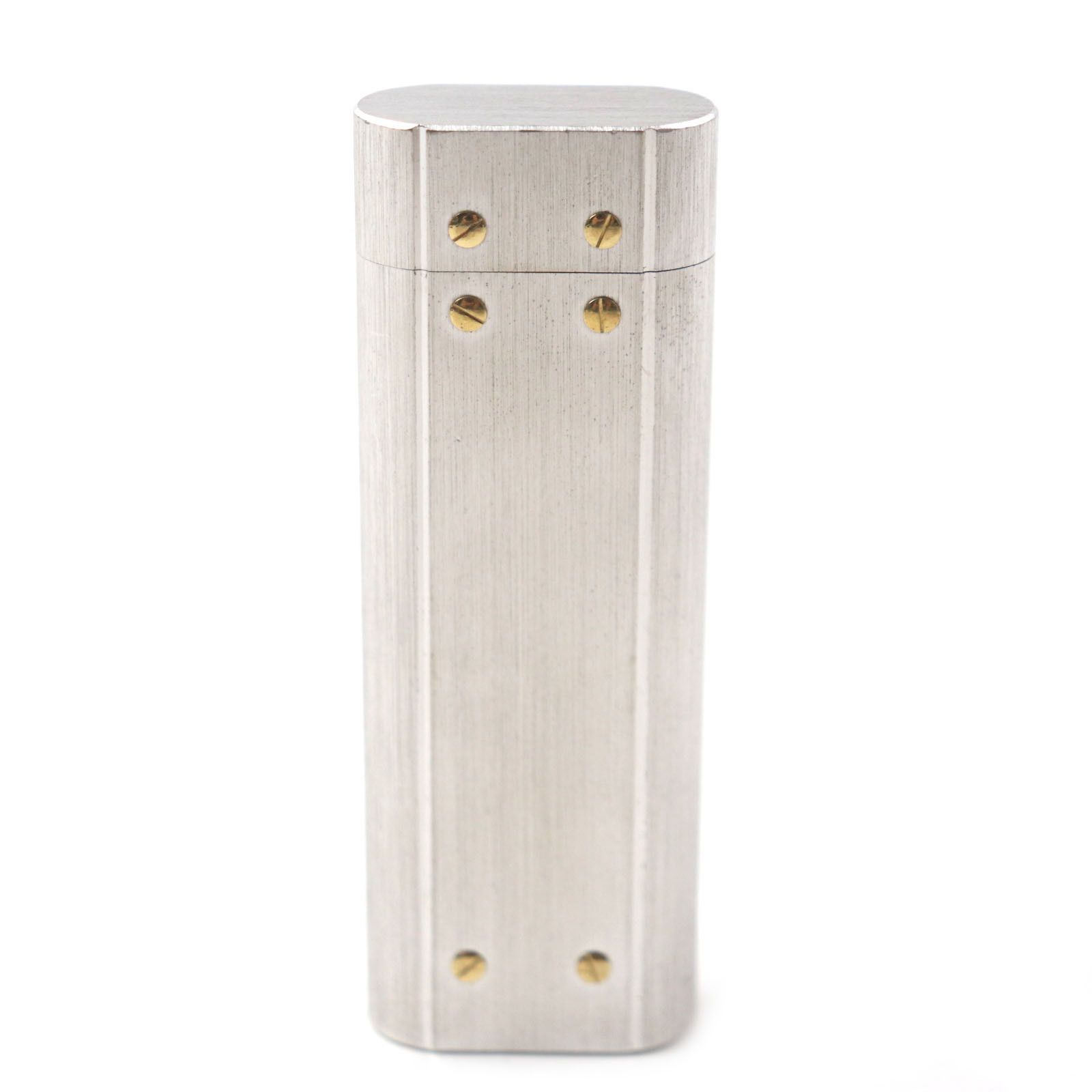Cartier Cartier Cartier Santos Oval Silver Lighter Metal Lighter Size ONE SIZE - 1 Thumbnail